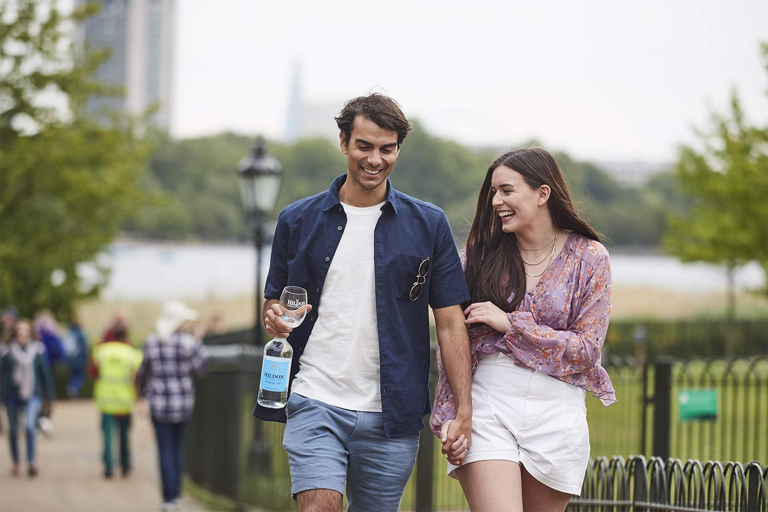 Hildon - Delightfully Still (Non-Sparkling) Natural Mineral Water, 25.3 fl oz (6 Glass Bottles)