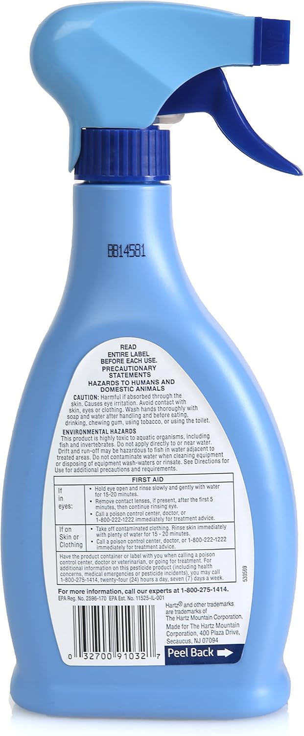 Hartz UltraGuard Plus Cat Flea & Tick Spray, 8 oz