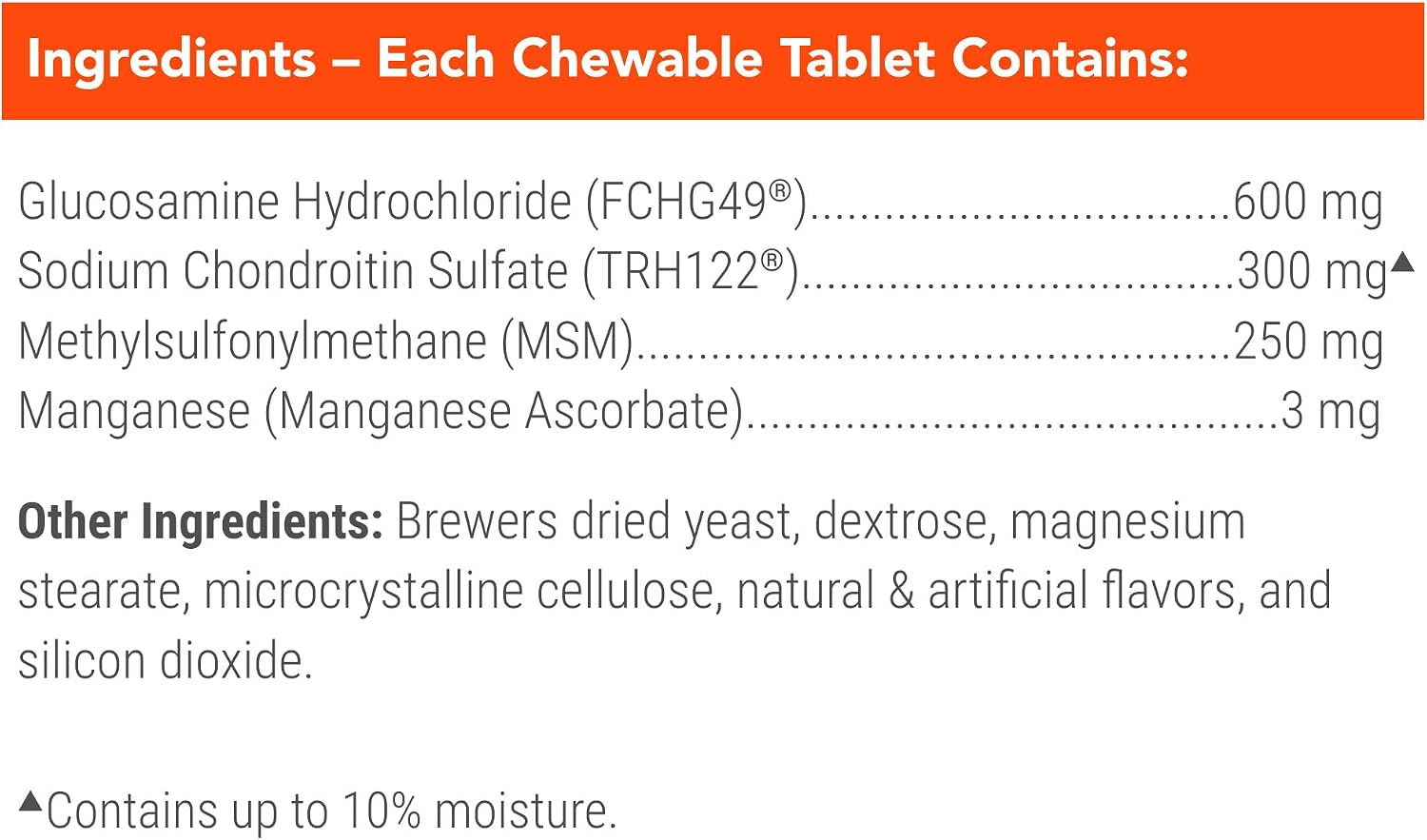Nutramax Cosequin Joint Supplement for Dogs, Chewable Tablets, 132ct | Glucosamine + Chondroitin for Dogs with MSM, Supports Healthy Joints, All Breeds & Sizes, All Ages
