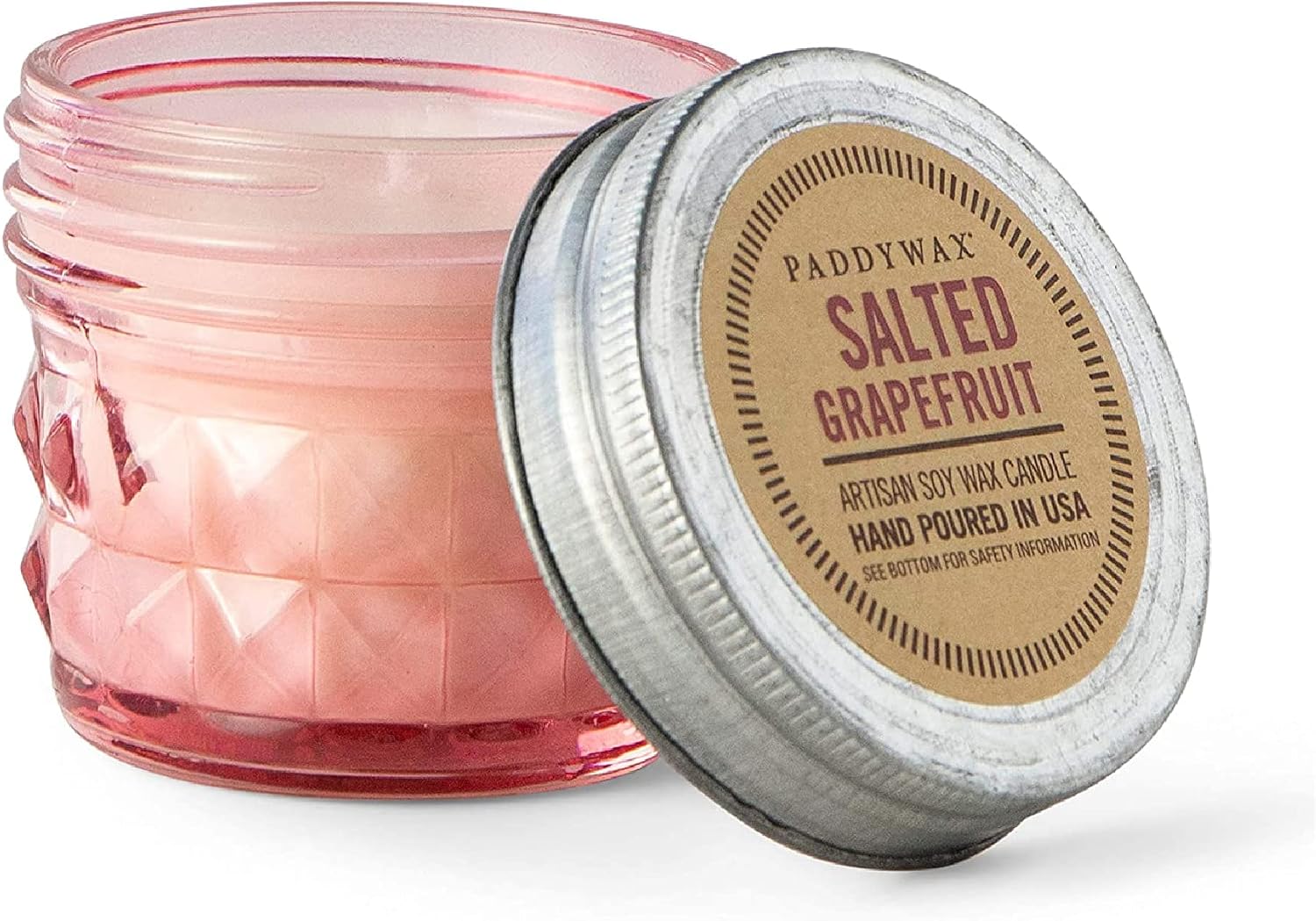 Paddywax Relish Soy Wax Artisan Candle, Balsam + Fir, 9.5 oz | Scented Candle in Glass Jar with Lid