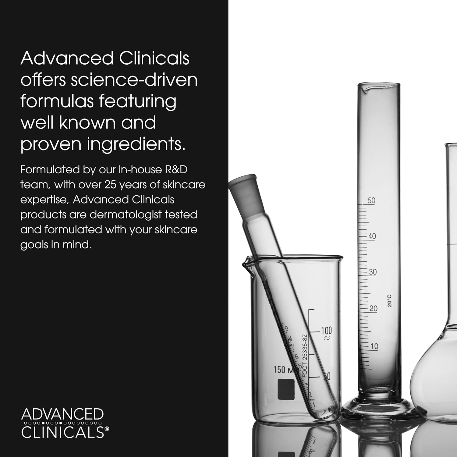 Advanced Clinicals Brightening Vitamin C Serum For Face With Glycolic Acid + Lactic Acid | Vitamin C Eye Serum Face Moisturizer For Improving Look Of Dark Spots & Uneven Complexion, 1.75 Fl Oz
