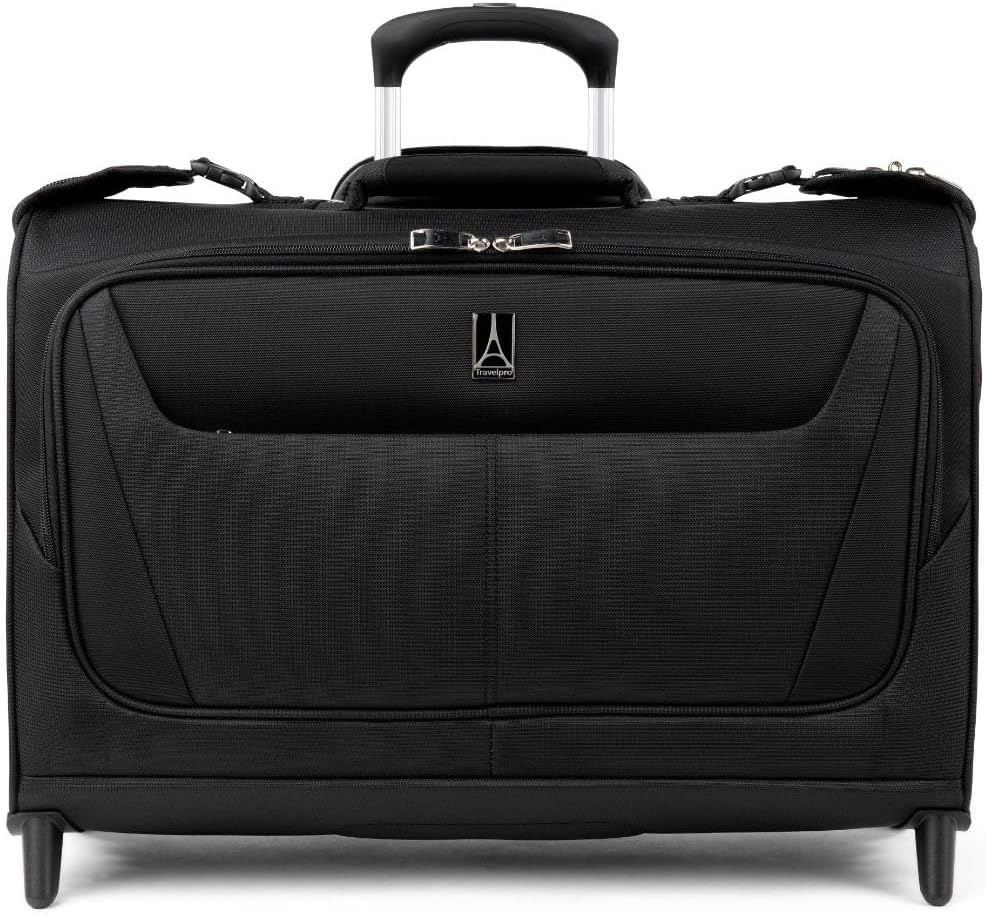 Travelpro Maxlite 5 Softside Carry-On Rolling Garment Bag, Black, 22-Inch