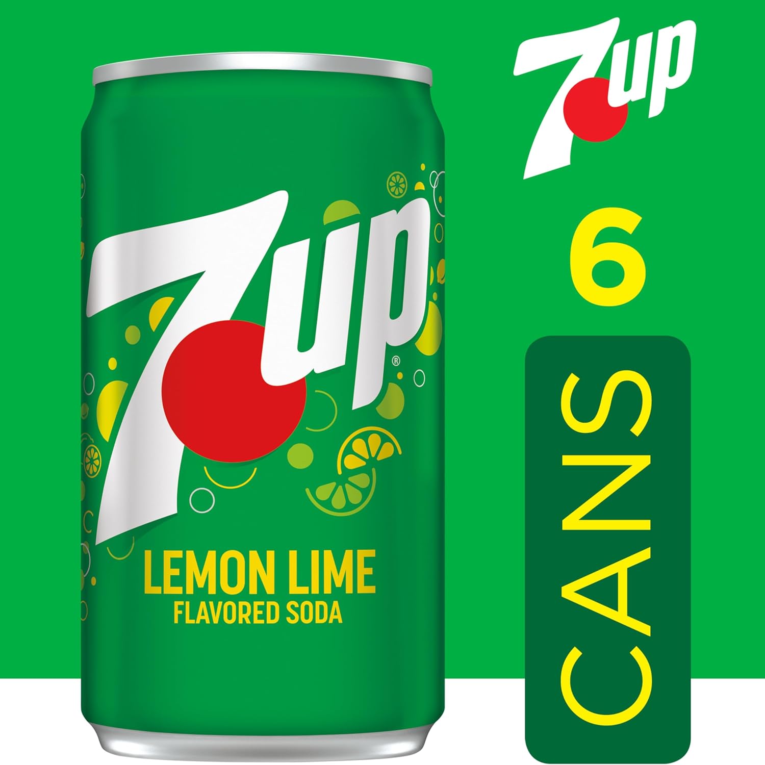 7UP Lemon Lime Soda, Naturally Flavored and Caffeine Free, 2 Liter Bottle
