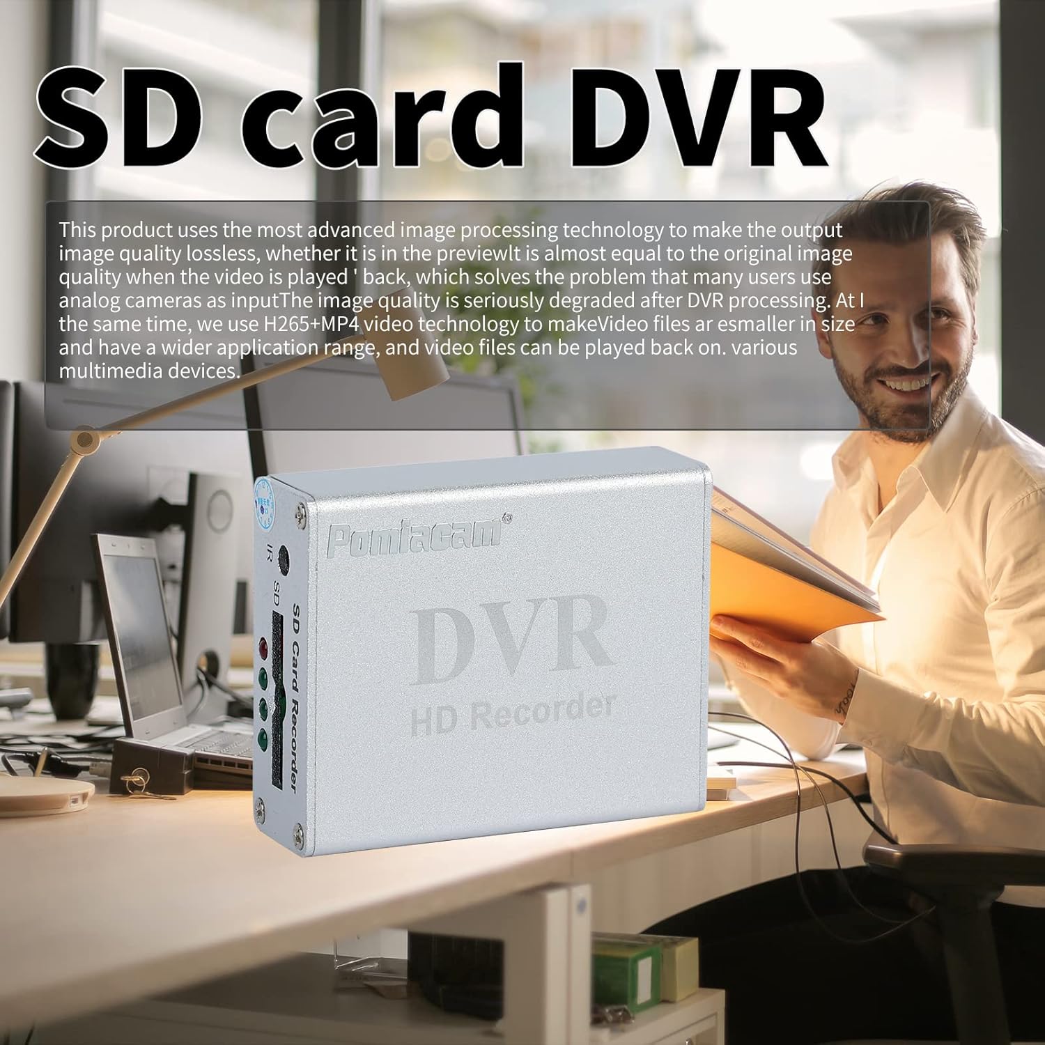 MINI DVR Digital Video Recorder SD Card Real-time Recording for FPV Cam Camcorder DVD TV Box 1CH CCTV Camera DVR Recorder for CVBS NTSC PAL Camera