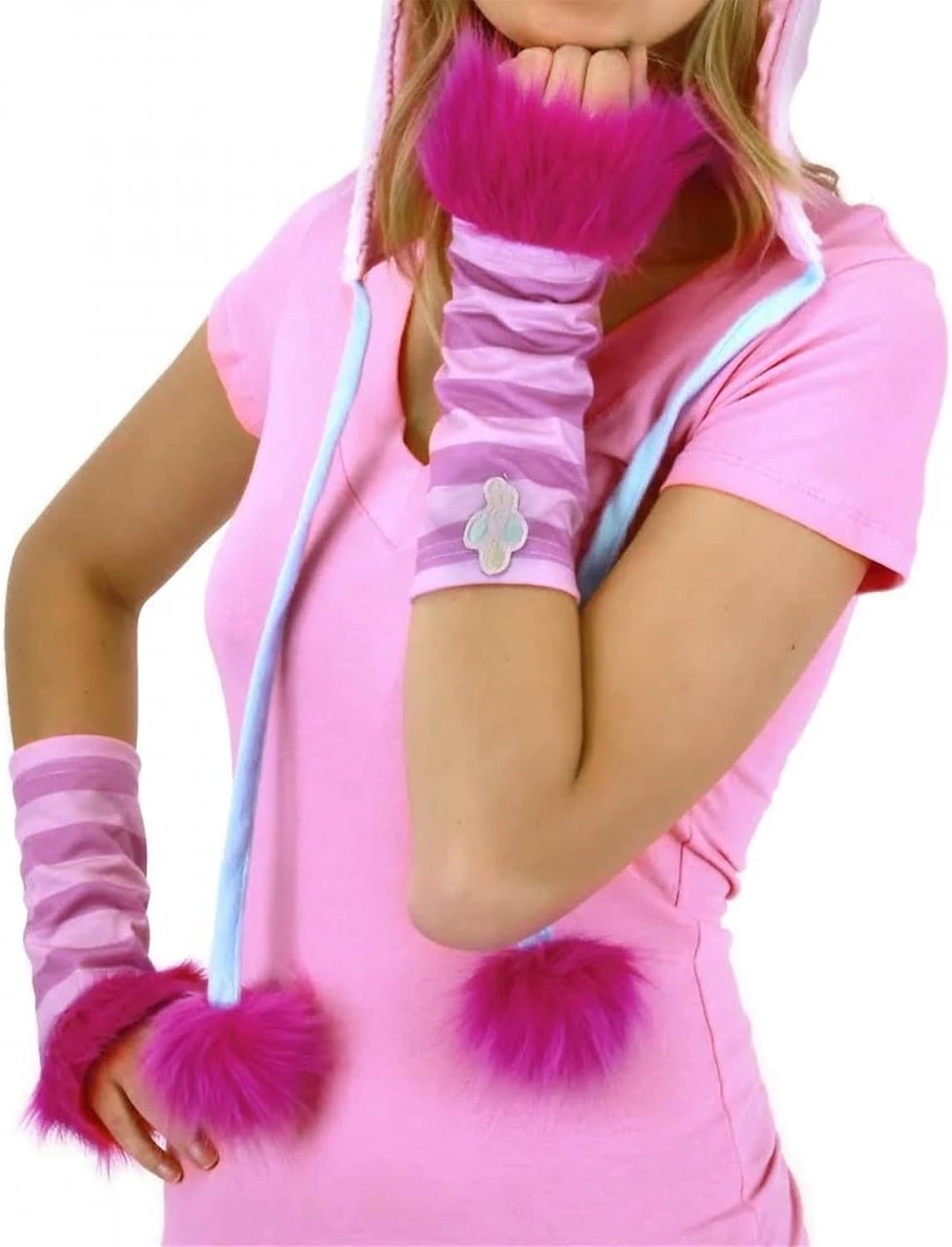 Elope My Little Pony Pinkie Pie Costume Glovettes