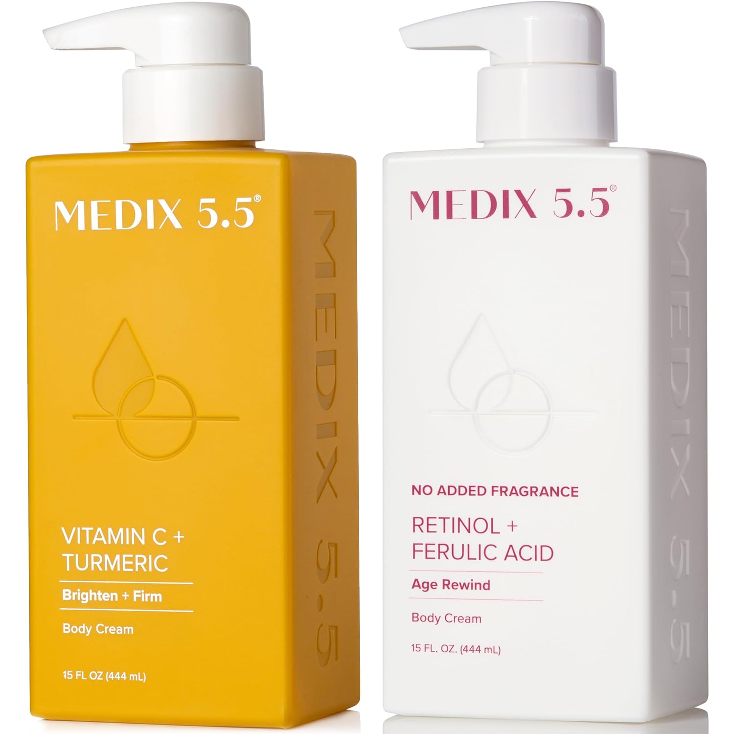 MEDIX 5.5 Collagen Cream Skin Care Face Lotion & Body Lotion For Dry Skin | Anti Aging Collagen Peptides Firming Cream Body Moisturizers Lifts, Firms, & Tightens For Younger Looking Skin, 15 Fl Oz