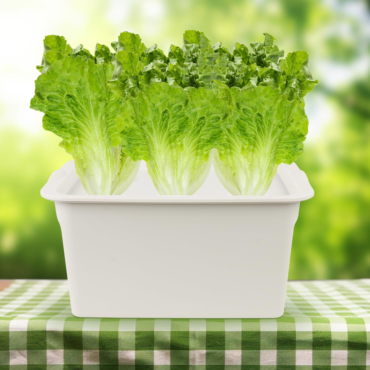 Hydroponics Grower Kit DIY Self Watering Indoor Hydroponics Tools Hydroponic System Planting Container Include Aquarium Air Pump Buoy Planting Box