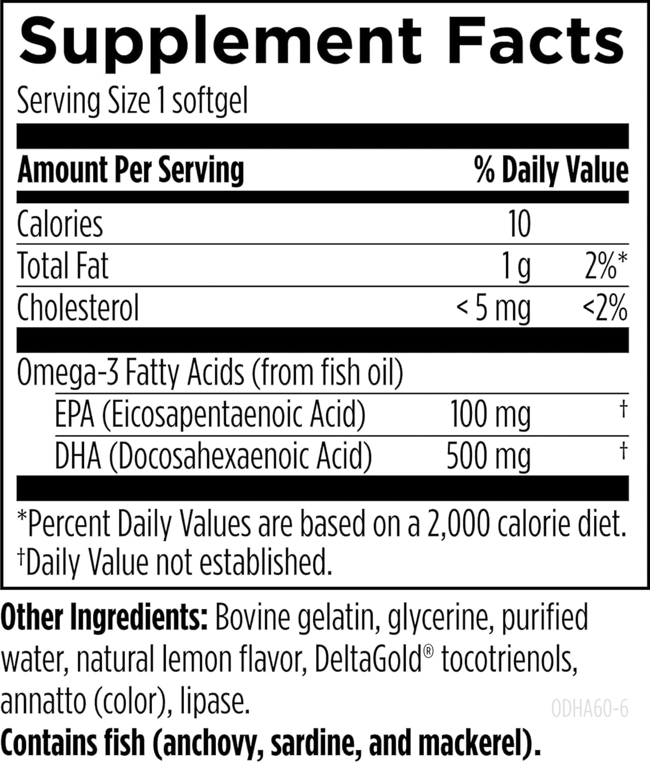 Designs for Health OmegAvail Ultra DHA - Highly Concentrated DHA Triglyceride Fish Oil