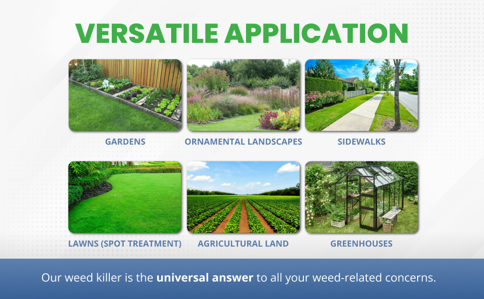 Glyphosel versatile application