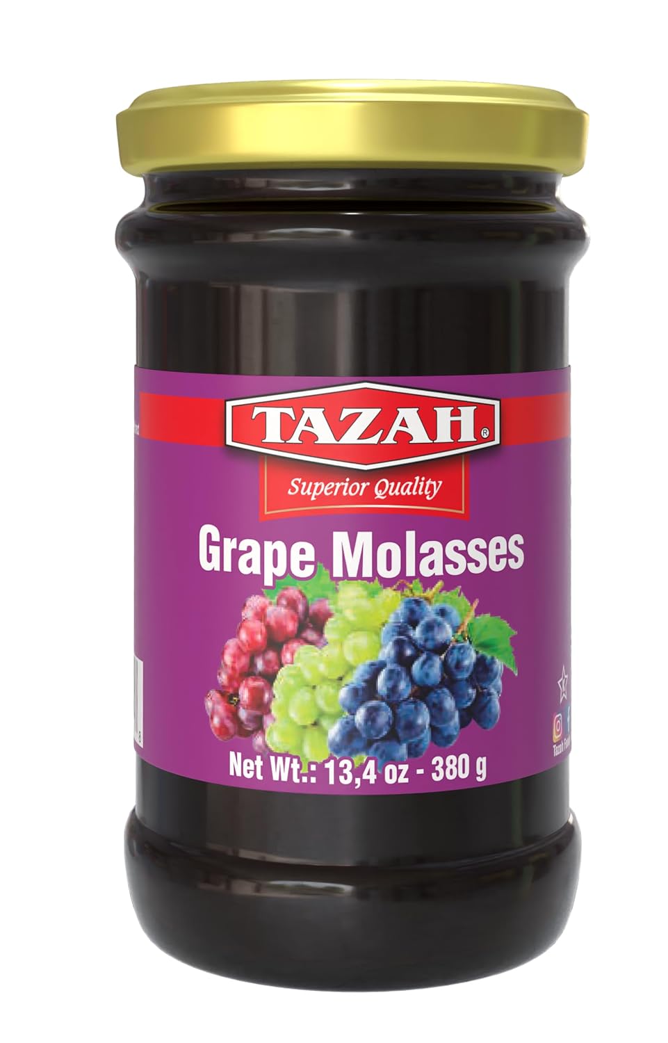Tazah Grape Molasses 16 Oz - 453g