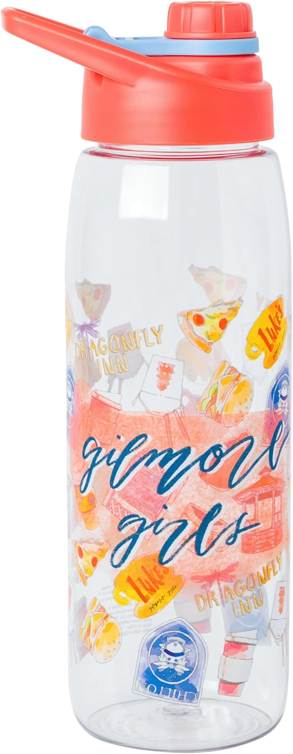 Silver Buffalo Pokémon Skate Graffiti, Water Bottle, 28oz