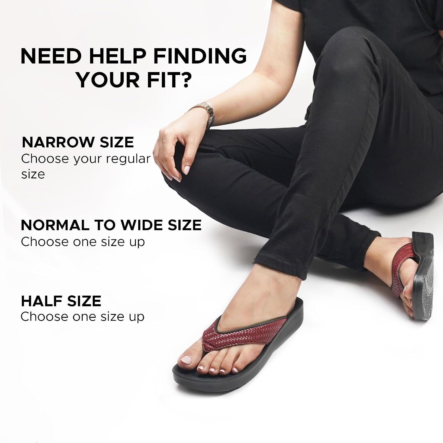 AEROTHOTIC Comfortable Arch Support Flip Flops for Women Orthotic Sandals