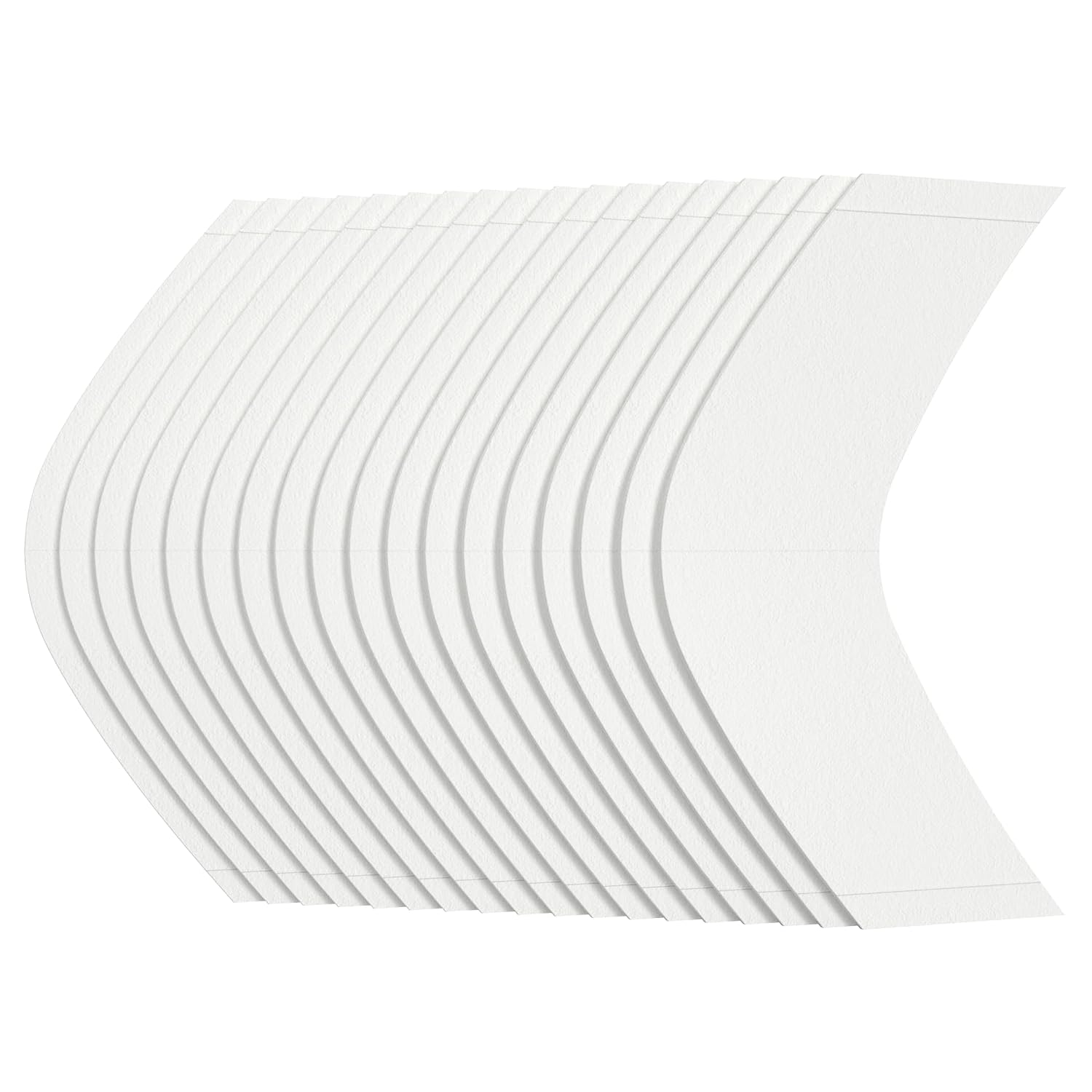 Sunshine Tape | 1522 3M Clear Wig Tape | A Curve 36 Pieces | Double Sided Clear Toupee Adhesive | Made in USA