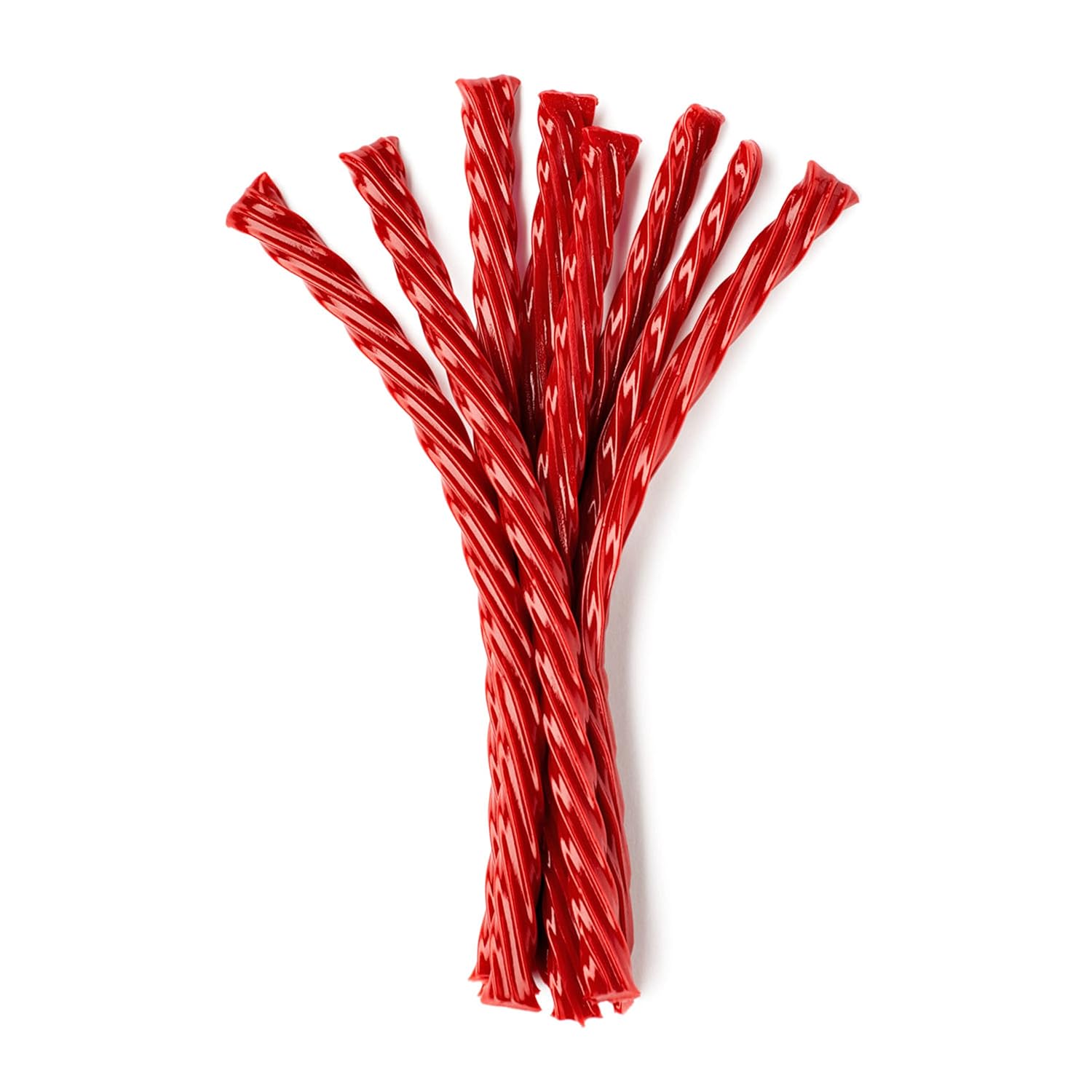 TWIZZLERS Twists Strawberry Flavored Licorice Style Candy Tub, 5 lb | Bulk Candy, Low Fat and Kosher, Resealable Tub for Parties