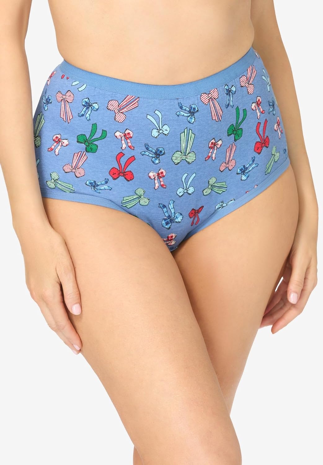 Comfort Choice Full Coverage Stretch Cotton Brief 5 Pack