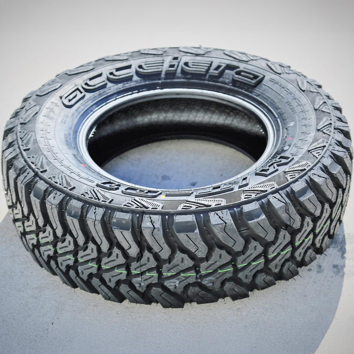 Accelera M/T-01 LT31X10.50R15 109Q Mud Terrain C (6 Ply) All Season Tire | Light Truck Mud Terrain All Season Traction 109Q Rated C (6 Ply) Radial Construction Black Sidewall Tire