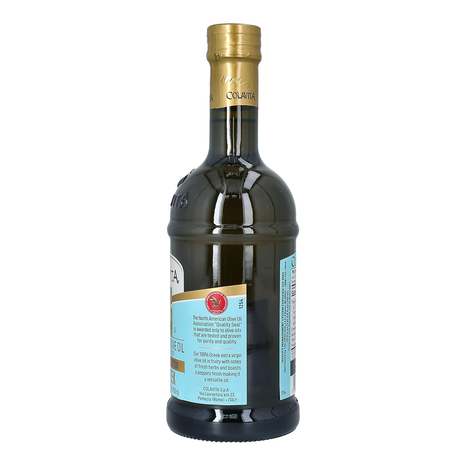 Colavita 100% Greek Extra Virgin Olive Oil, 25.5-Ounce