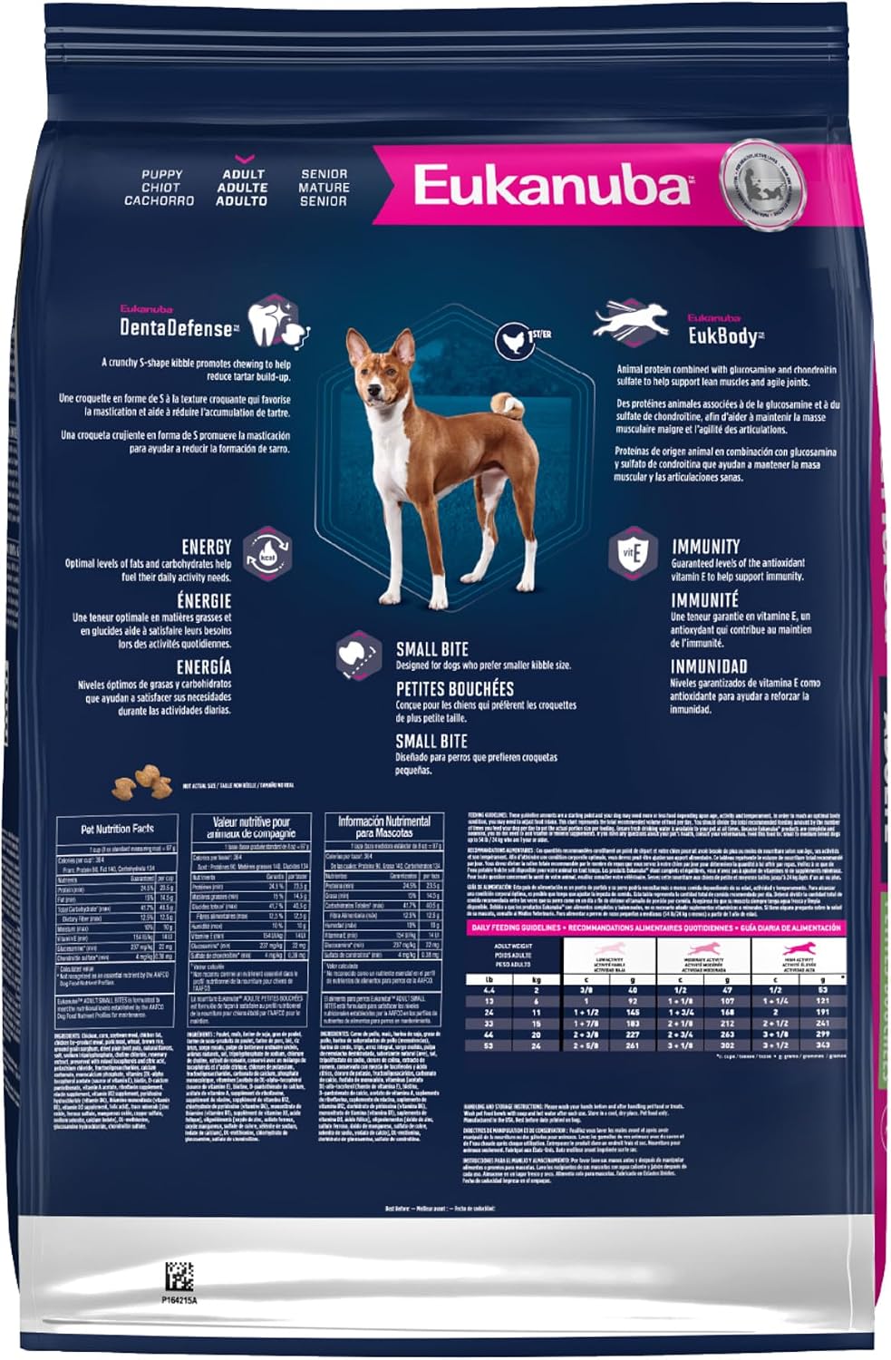 Eukanuba Adult Small Bites Dry Dog Food, 4.5 lb Bag