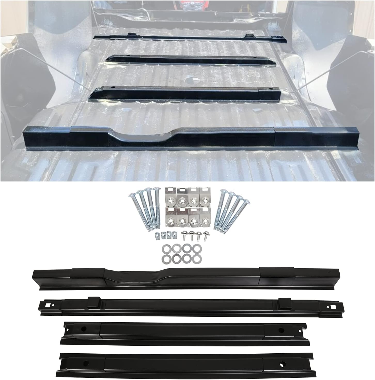 ECOTRIC Short Bed Crossmember Kit Compatible with 99-18 F-250 F-350 F-450