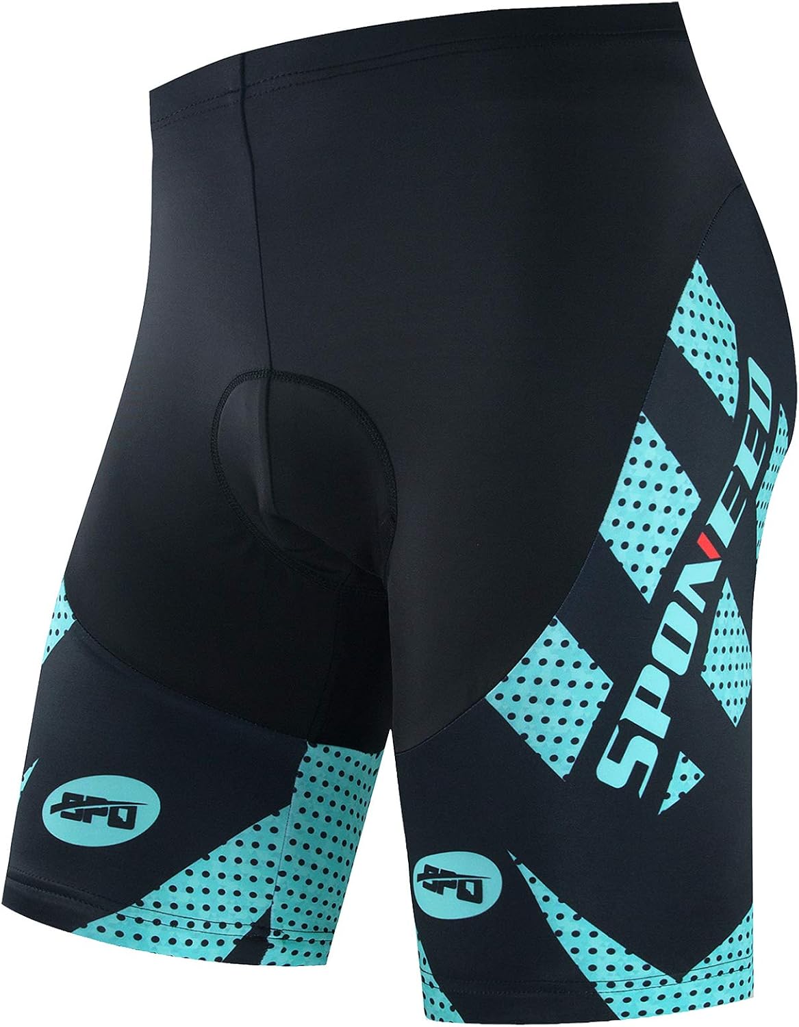 sponeed Men Bike Shorts Cushioned Biking Wear Gear Road Cycling Bottoms