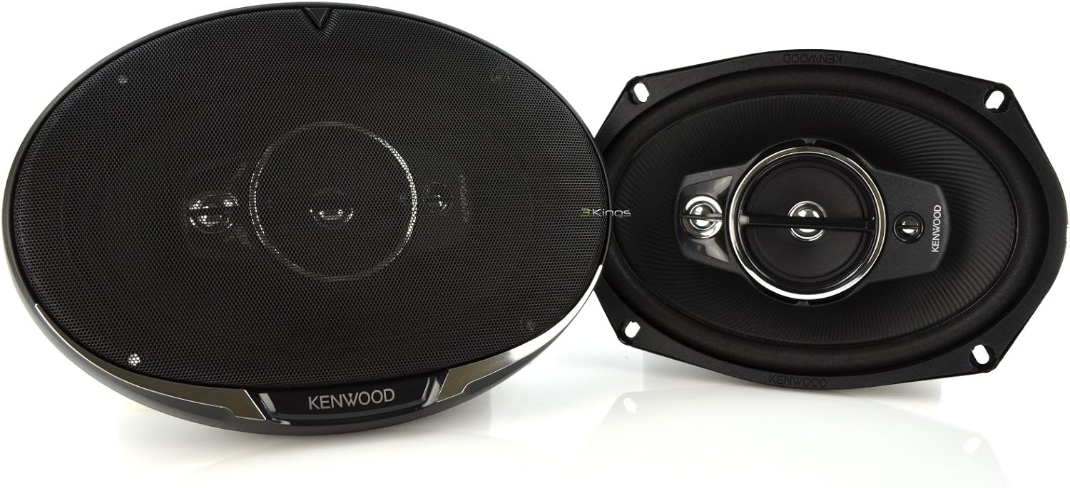 Kenwood KFC-6985PS 6 x 9 Inches Performance Series 4-Way Coaxial Speakers, Set of 2