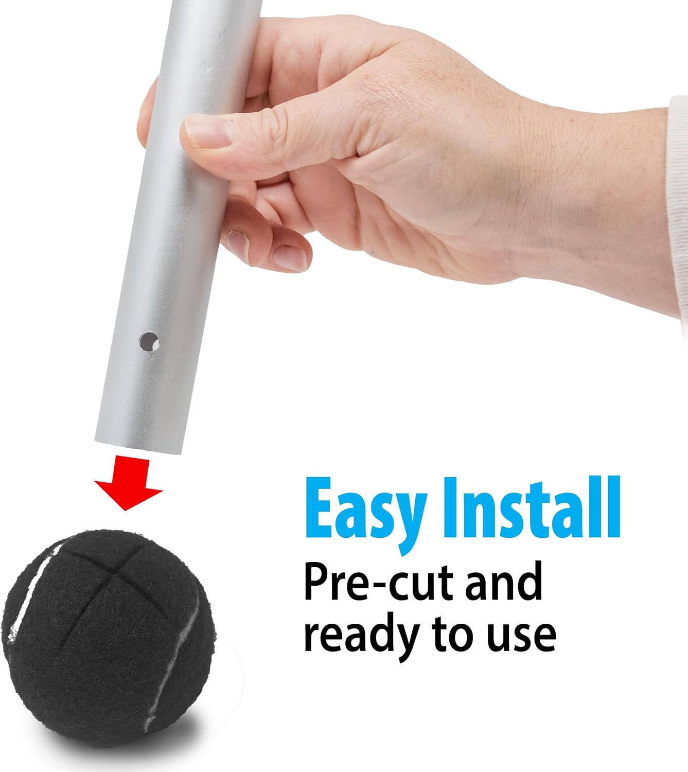 Top Glides Precut Walker Tennis Ball Glides