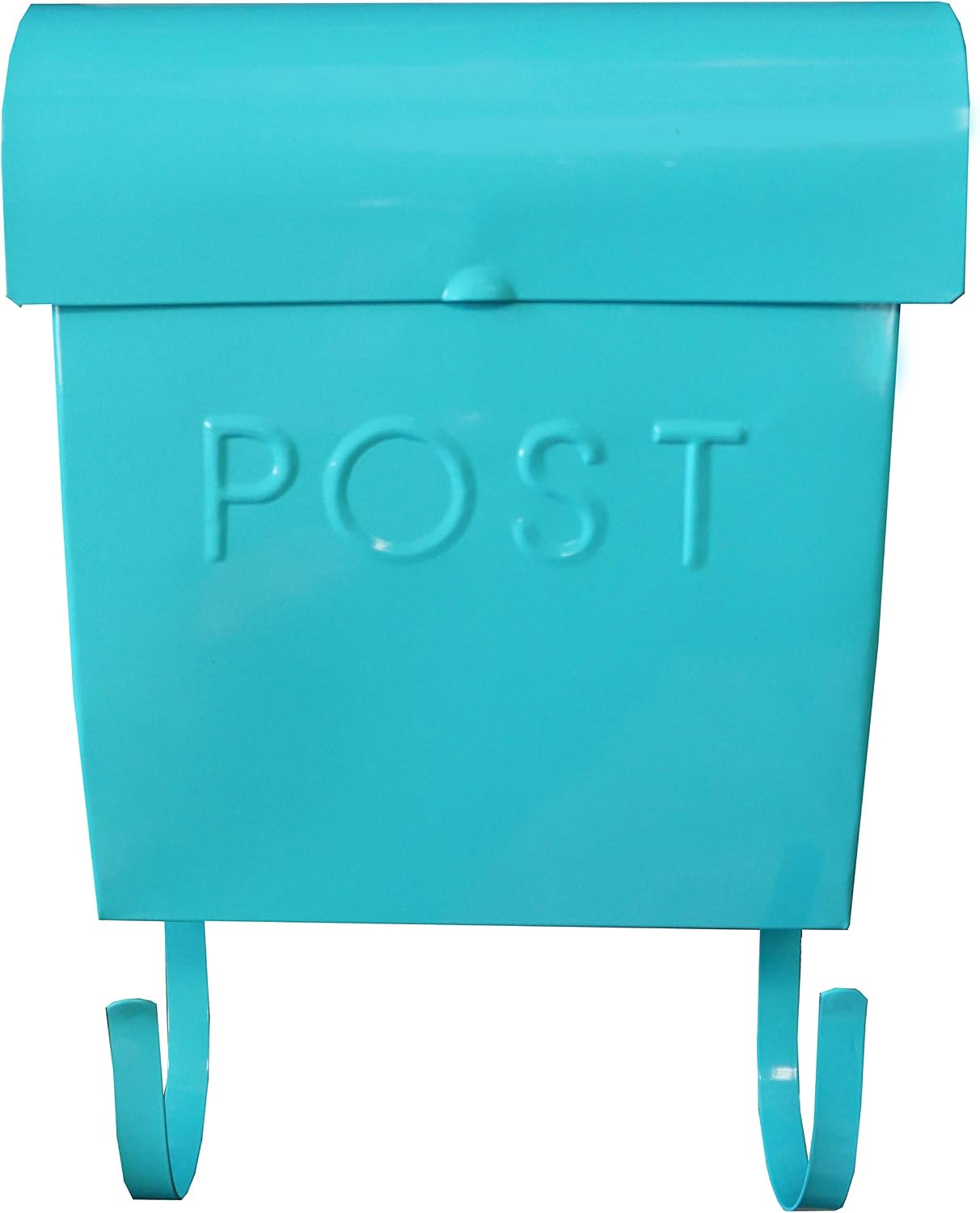 NACH Mailboxes for Outside Wall Mount, 12 x 11.2 x 4.5 inch, Black Mailbox, Waterproof Mailbox with Outdoor Newspaper Holder - The Euro Mailbox