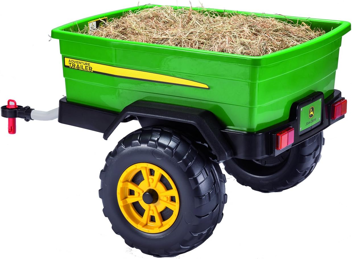 Peg Perego John Deere Adventure Trailer, Green