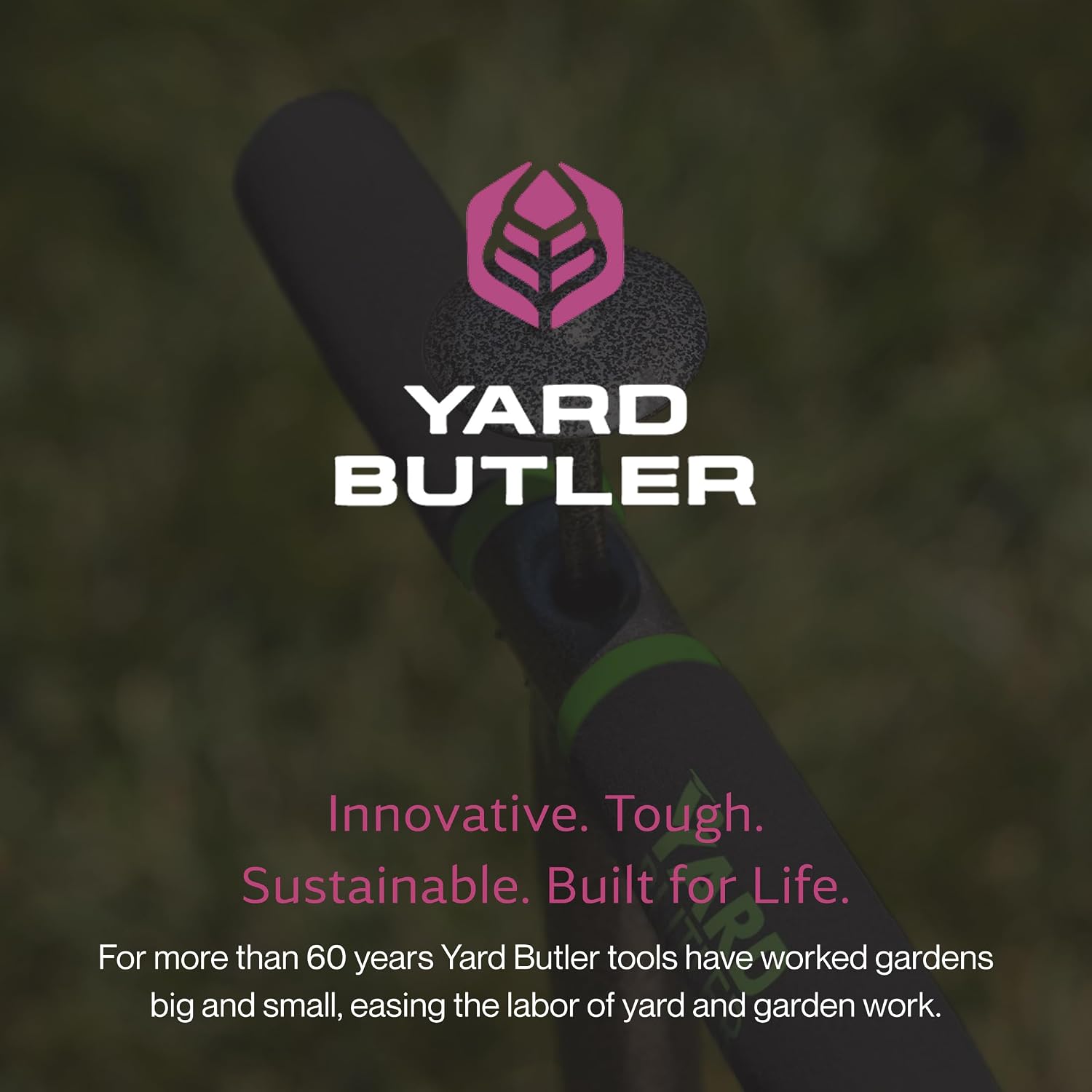 Yard Butler Sod Plugger, No-Bend Lawn Repair for Grass Plugs | Ergonomic No-Bend Sod Plugger for Zoysia, St. Augustine and Bermuda Grass