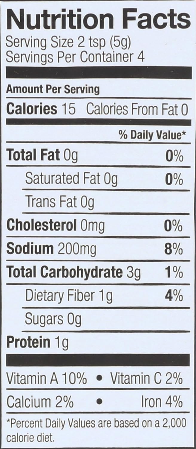 Simply Organic Garlic and Herb Vegetable Seasoning Mix, Certified Organic, Vegan, Kosher | 0.71 Ounce (Pack of 1)