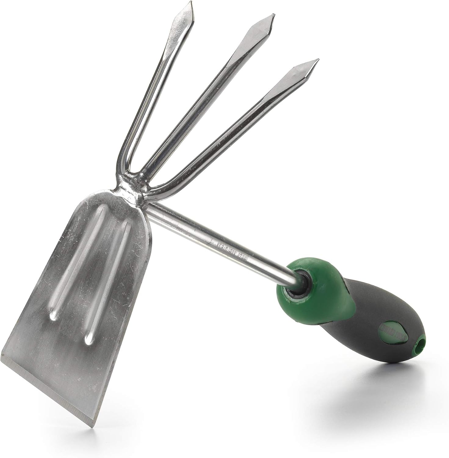 Edward Tools Stainless Steel Hoe and Cultivator - Hand Tiller for Gardening, Weeding