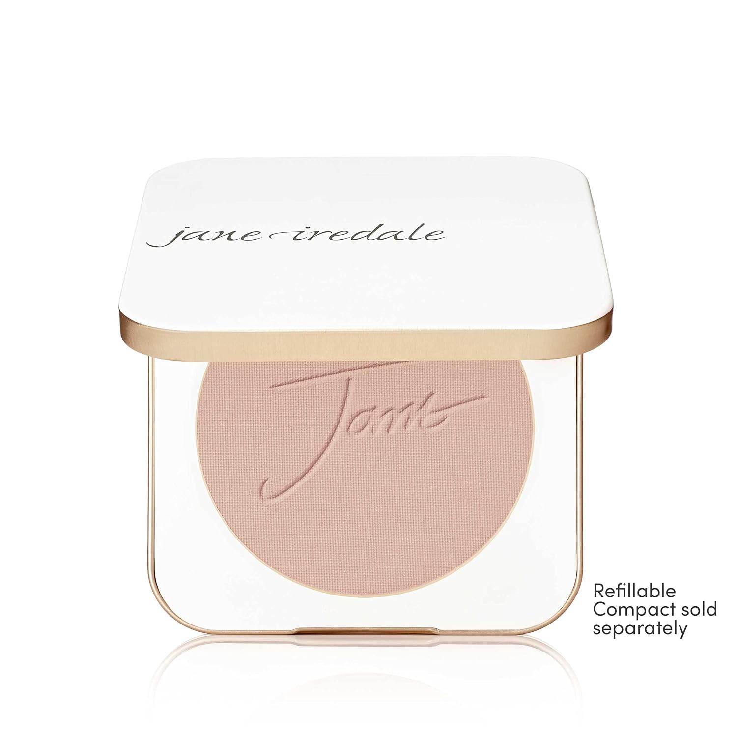 jane iredale PurePressed Base Mineral Foundation Refill or Refillable Compact Set| Semi Matte Pressed Powder with SPF | Talc Free, Vegan, Cruelty-Free