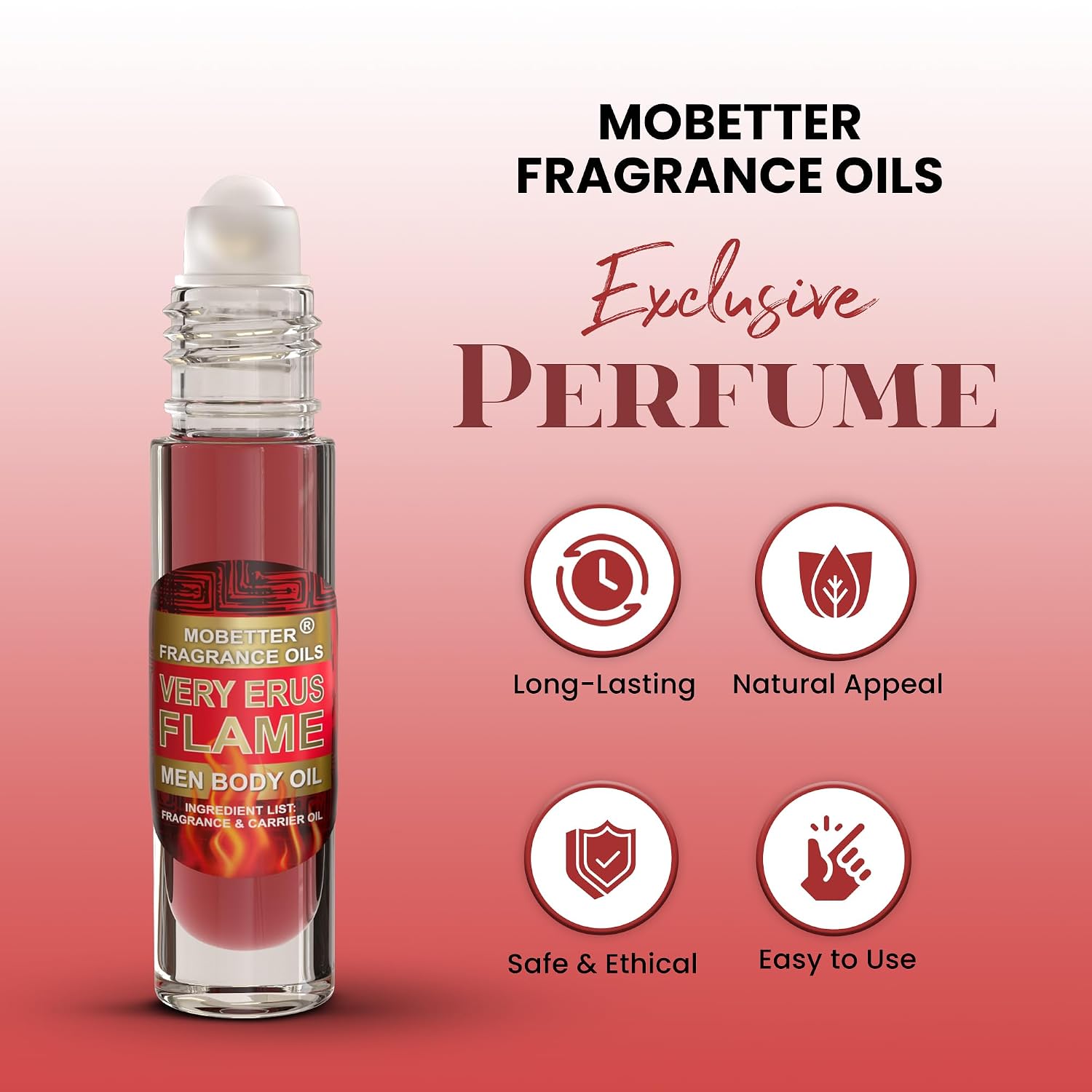 MOBETTER FRAGRANCE OILS Very Erus Flame Men Body Oil