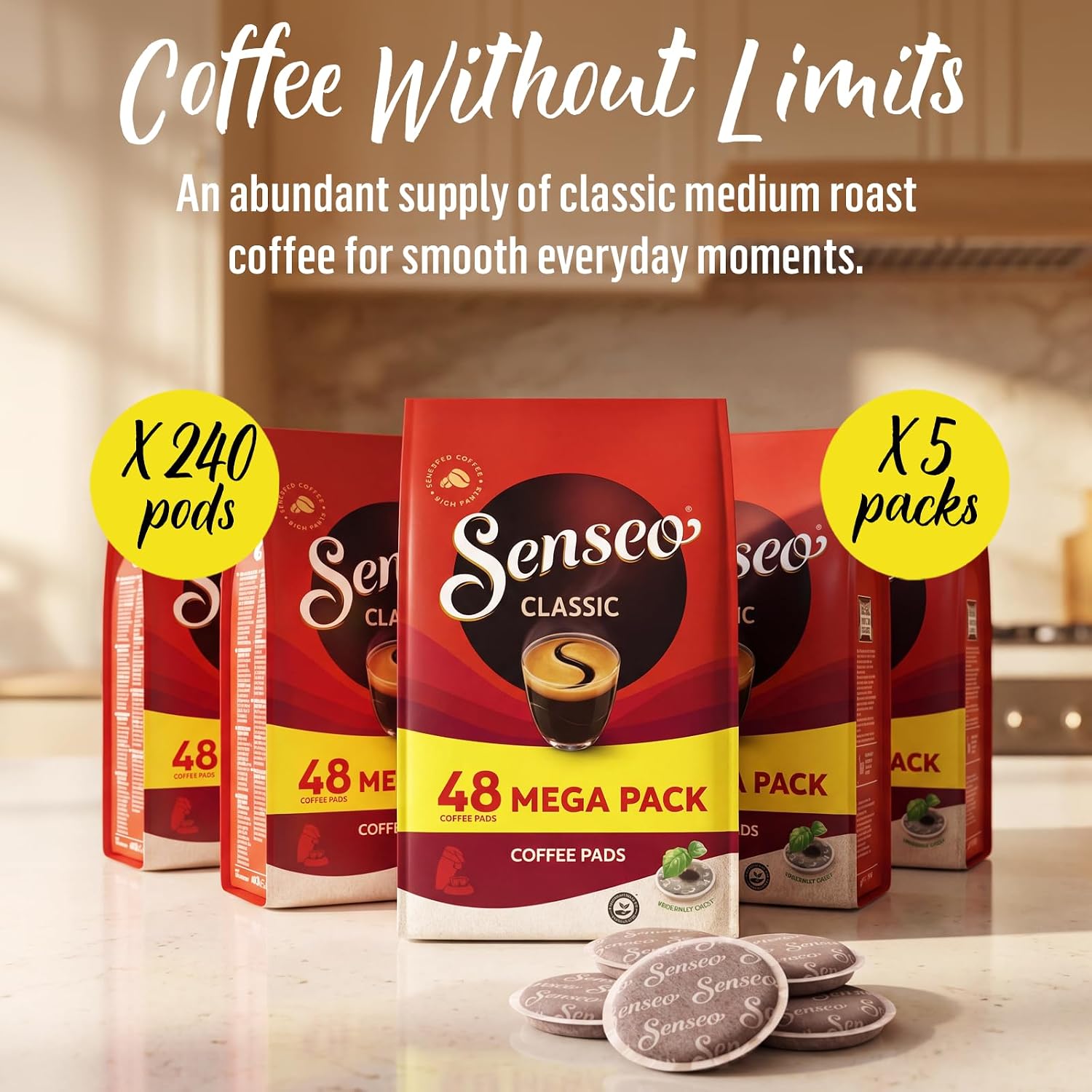 Senseo Mocca Gourmet Coffee Pods 48-count Pods