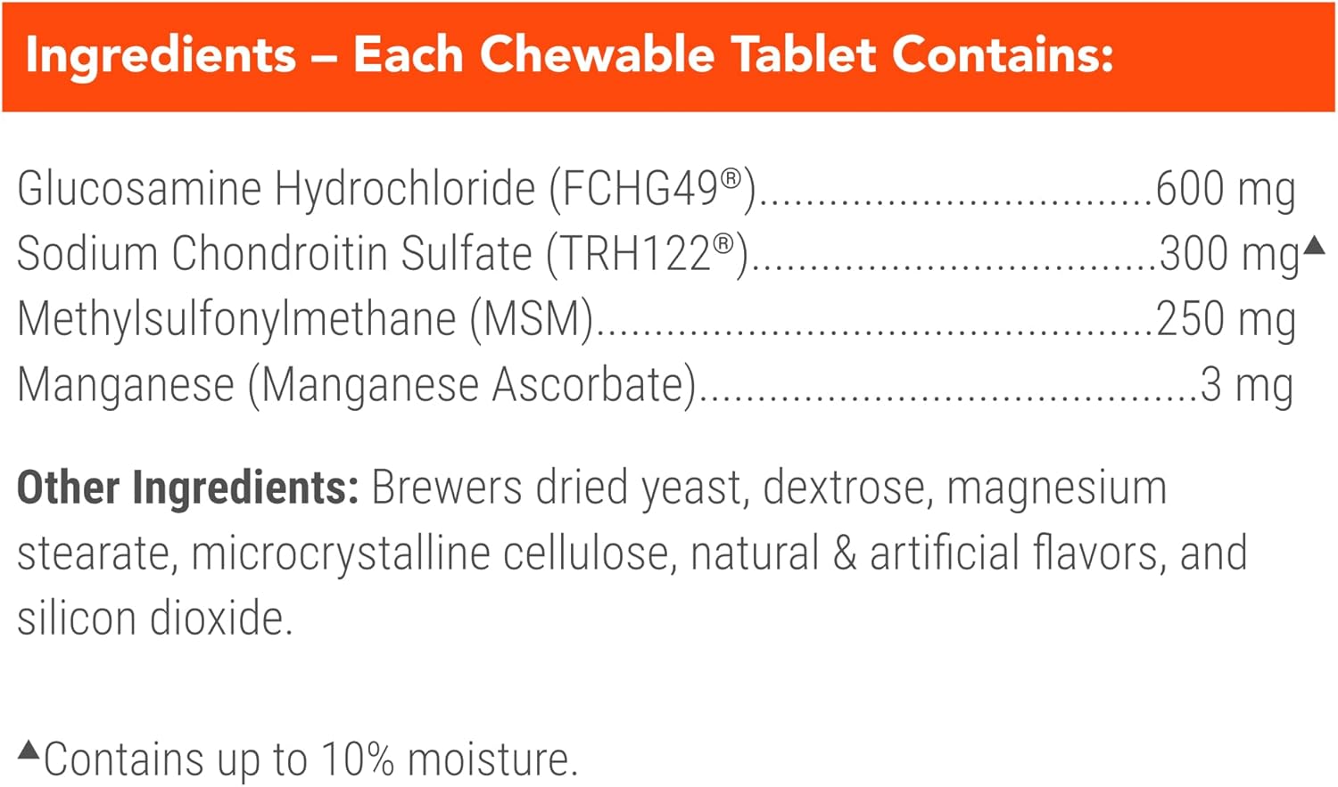 Nutramax Cosequin Joint Supplement for Dogs, Chewable Tablets, 132ct | Glucosamine + Chondroitin for Dogs with MSM, Supports Healthy Joints, All Breeds & Sizes, All Ages