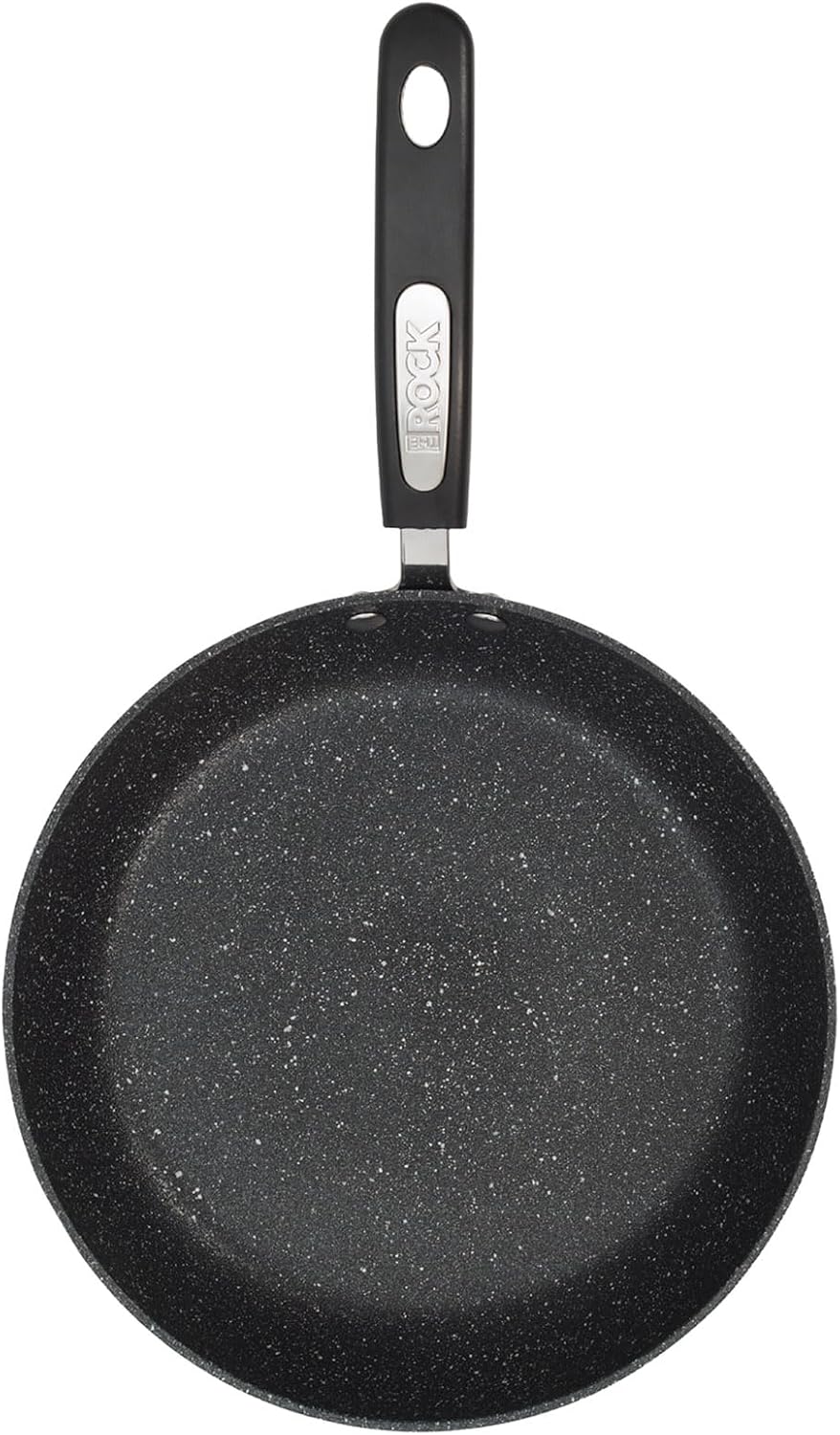 Starfrit The Rock 8PC Non-Stick Cookware Set, Black | Durable Forged Aluminum, Oven Safe, PFOA Free, Easy to Clean