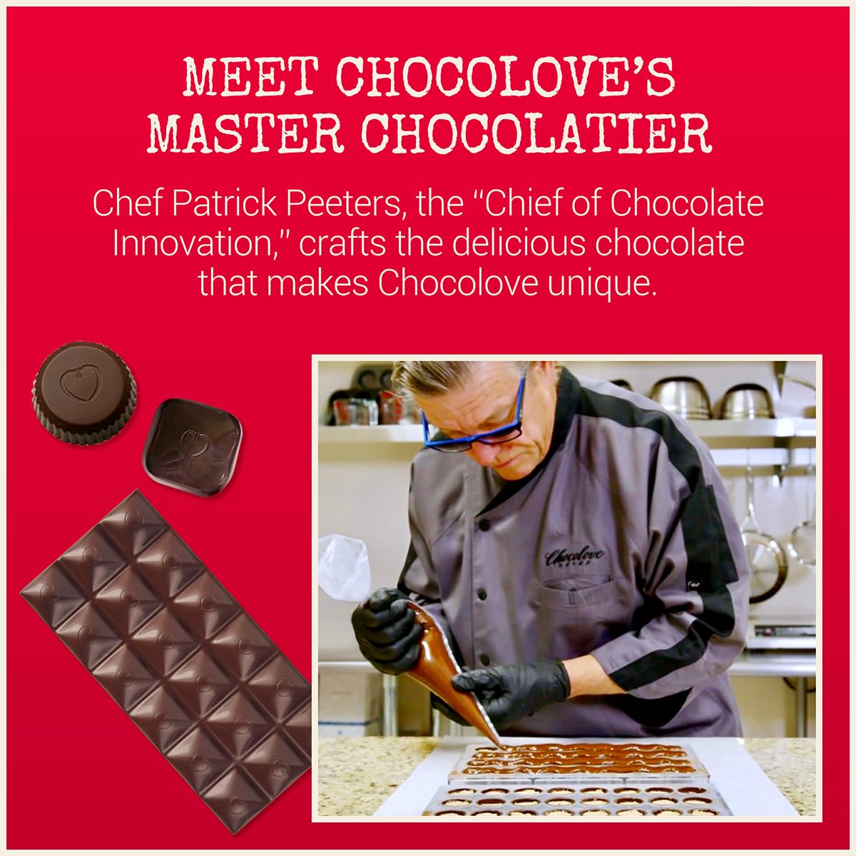 Chocolove Cherry & Almonds Dark Chocolate Bars | 55% Cocoa | Infused with Real Cherries & Crunchy Almonds | Crafted with Premium Chocolate | 3.2 oz Bar (12 Pack)