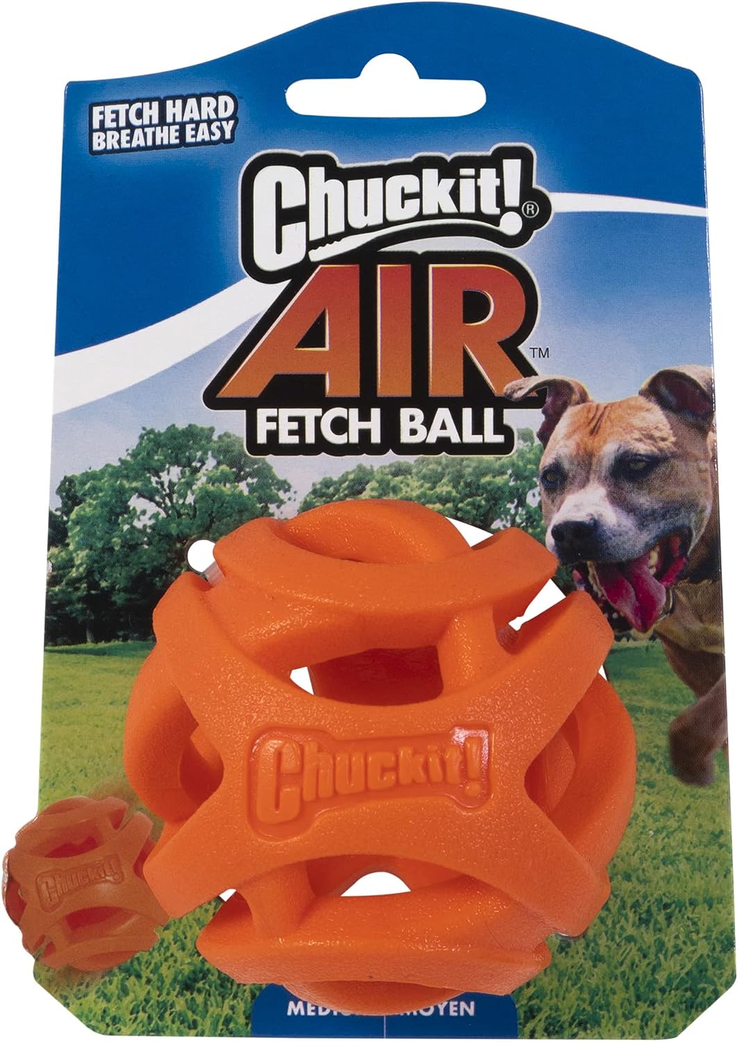 Chuckit! Air Fetch Ball Dog Toy, Small (2 Inch Diameter), for dogs 0-20 lbs, Pack of 2