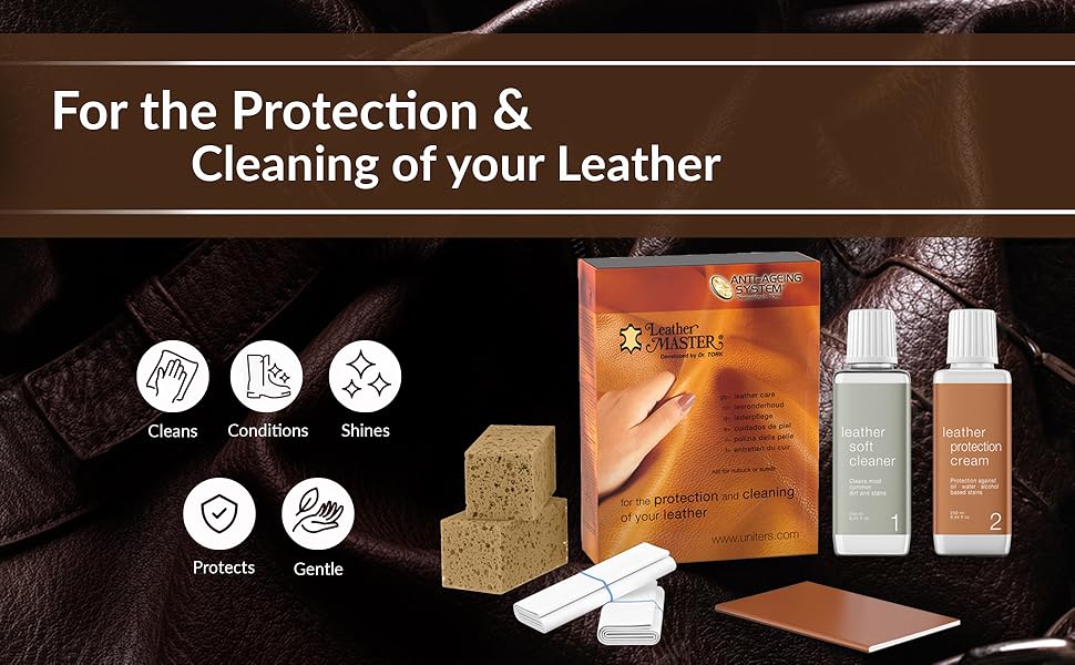 For the protection and cleaning of your leather