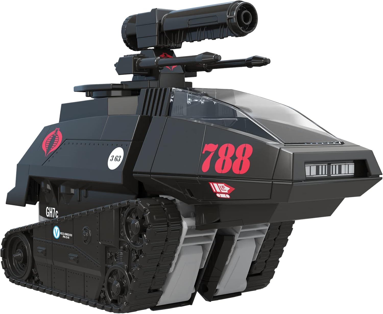 Transformers Generations Collaborative: G.I. Joe Mash-Up, Megatron H.I.S.S. Tank with Cobra Baroness Figure