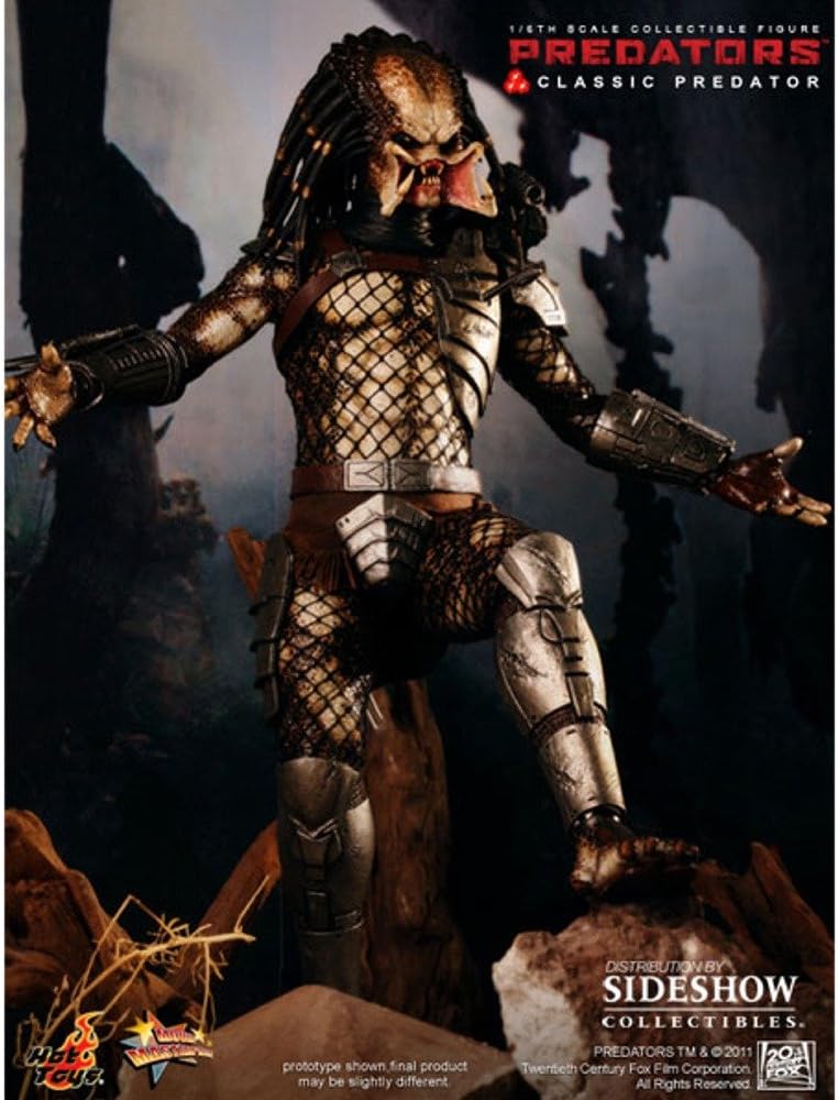 Hot Toys Predators Movie Masterpiece Classic Predator Collectible Figure