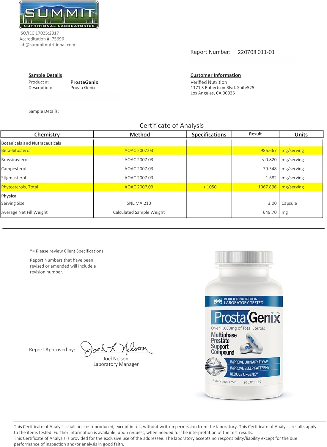ProstaGenix Multiphase Prostate Supplement Capsule - 3 Bottles - Over 1 Million Sold - End Nighttime Bathroom Trips, Urgency, Frequent Urination.