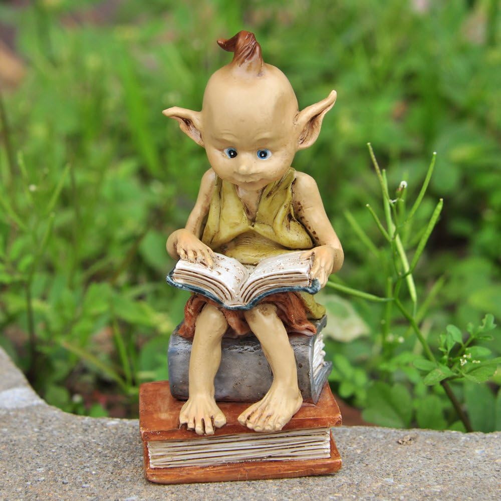 Top Collection Miniature Fairy Garden and Terrarium Statue, Mini Dragon, Green