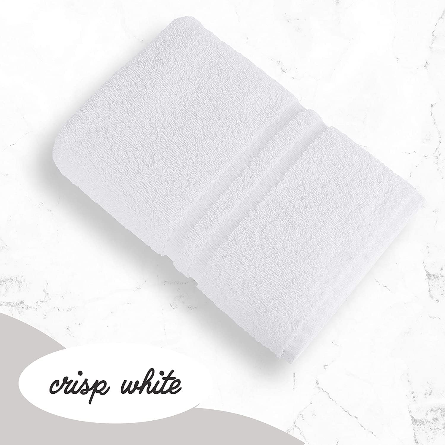 GREEN LIFESTYLE 24 Pack Black Pack Hand Towels 16 x 27 Premium Spa Quality, Super Soft and Absorbent for Gym, Pool, Spa, Salon and Home