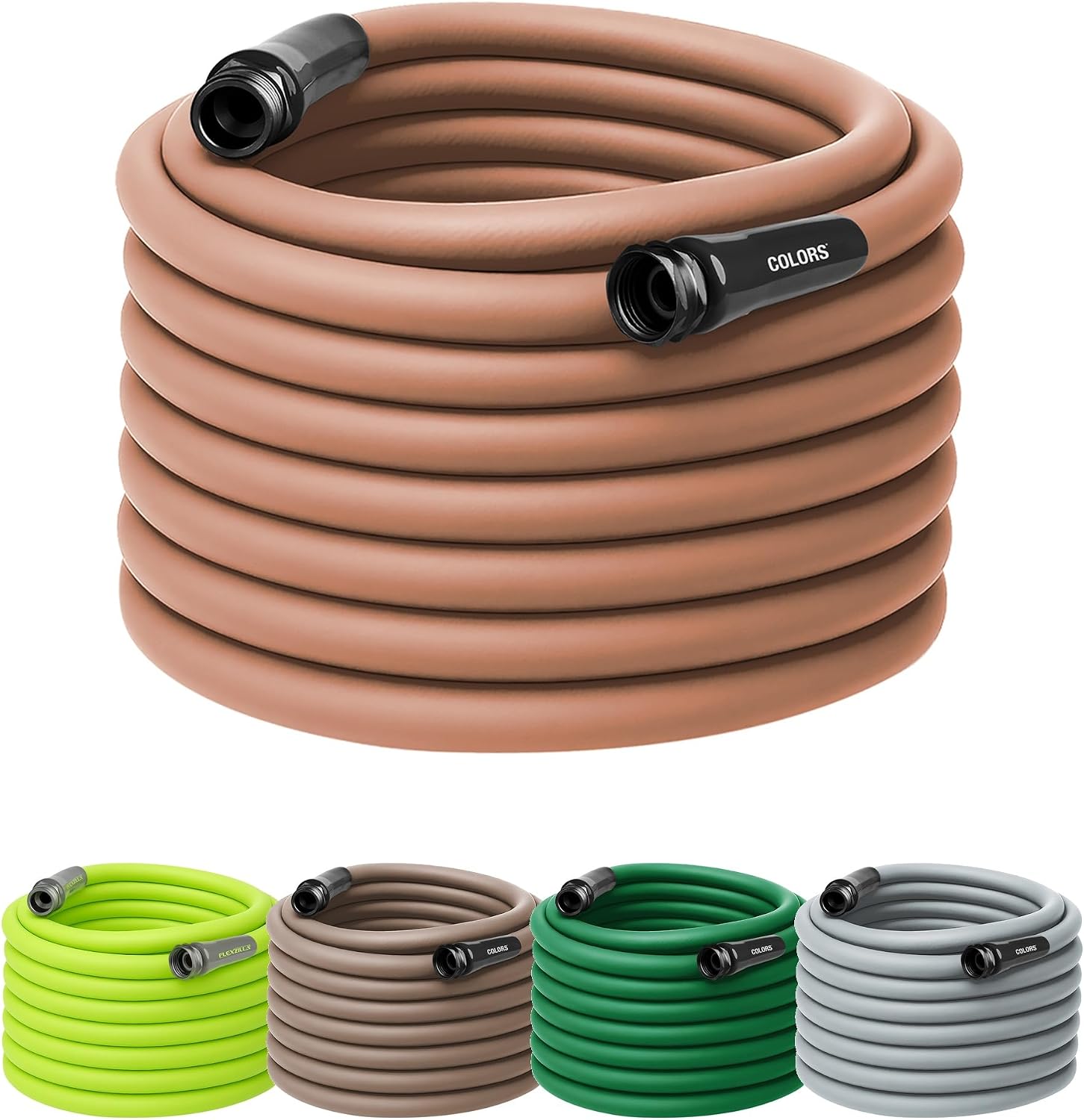 Flexzilla Garden Hose 5/8 in. x 50 ft., Lightweight All-Weather Water Hose, Durable and Flexible, Leak-Free Connections
