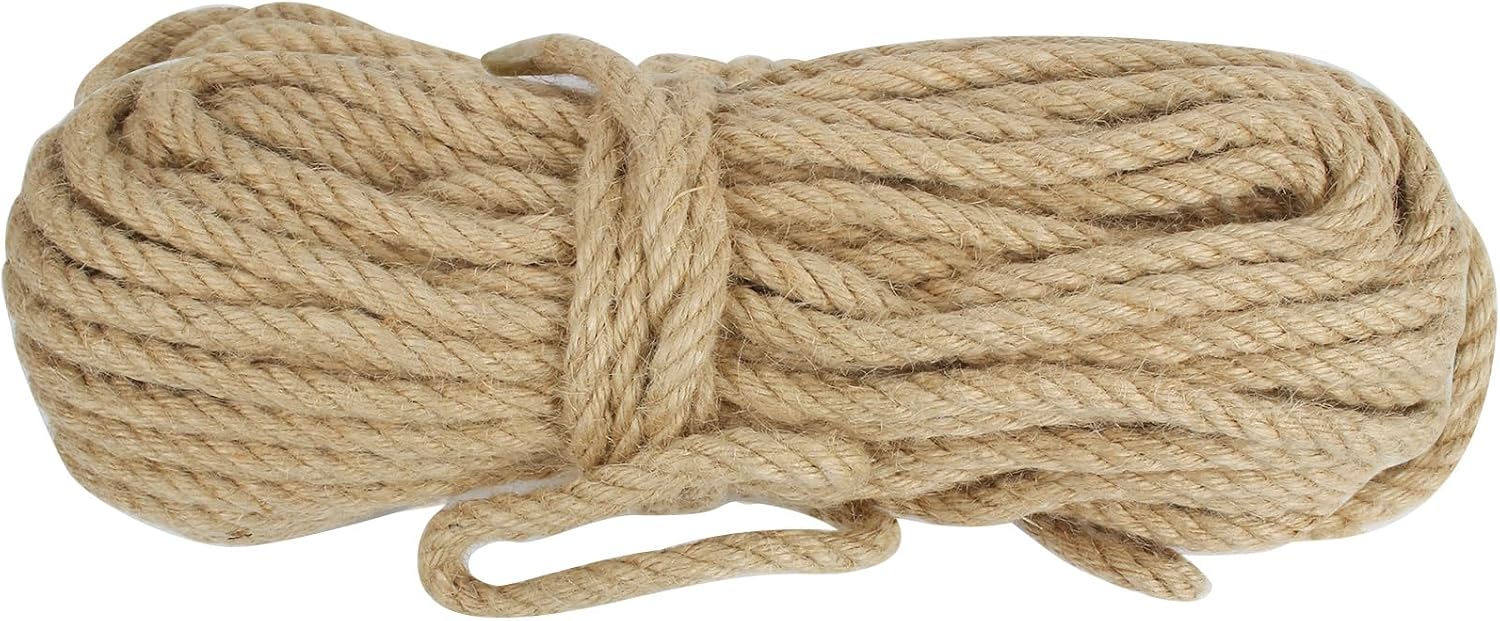1" X 100' Treated Manila Rope Boat Docks Tree Farm Dock Deck