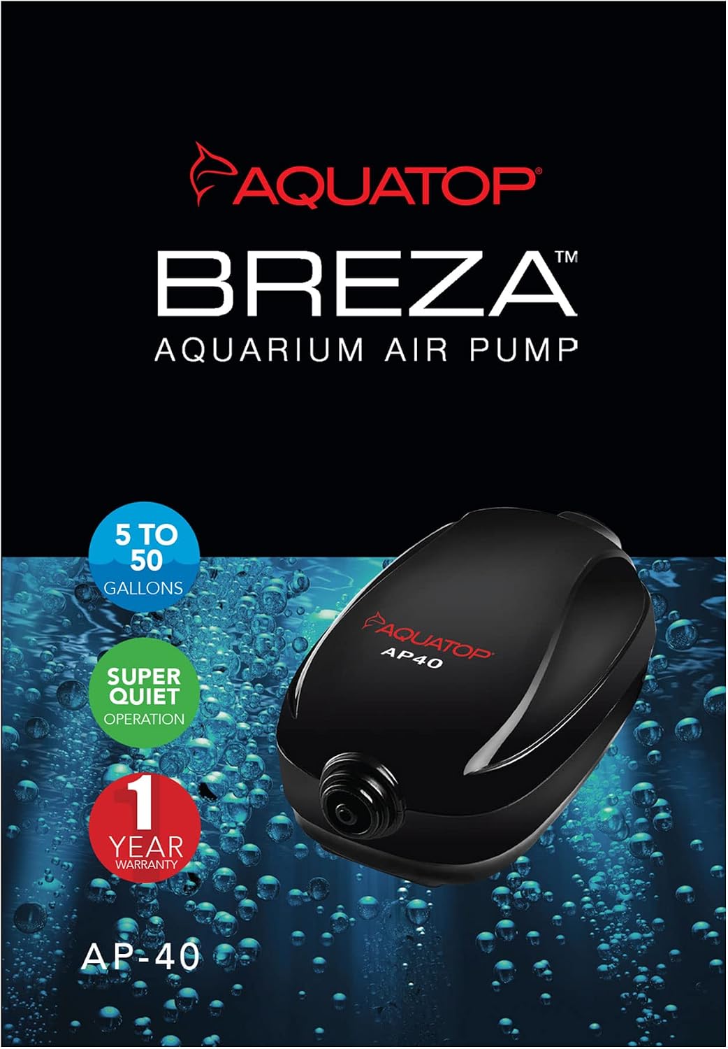 Aquatop Breza Aquarium Air Pump