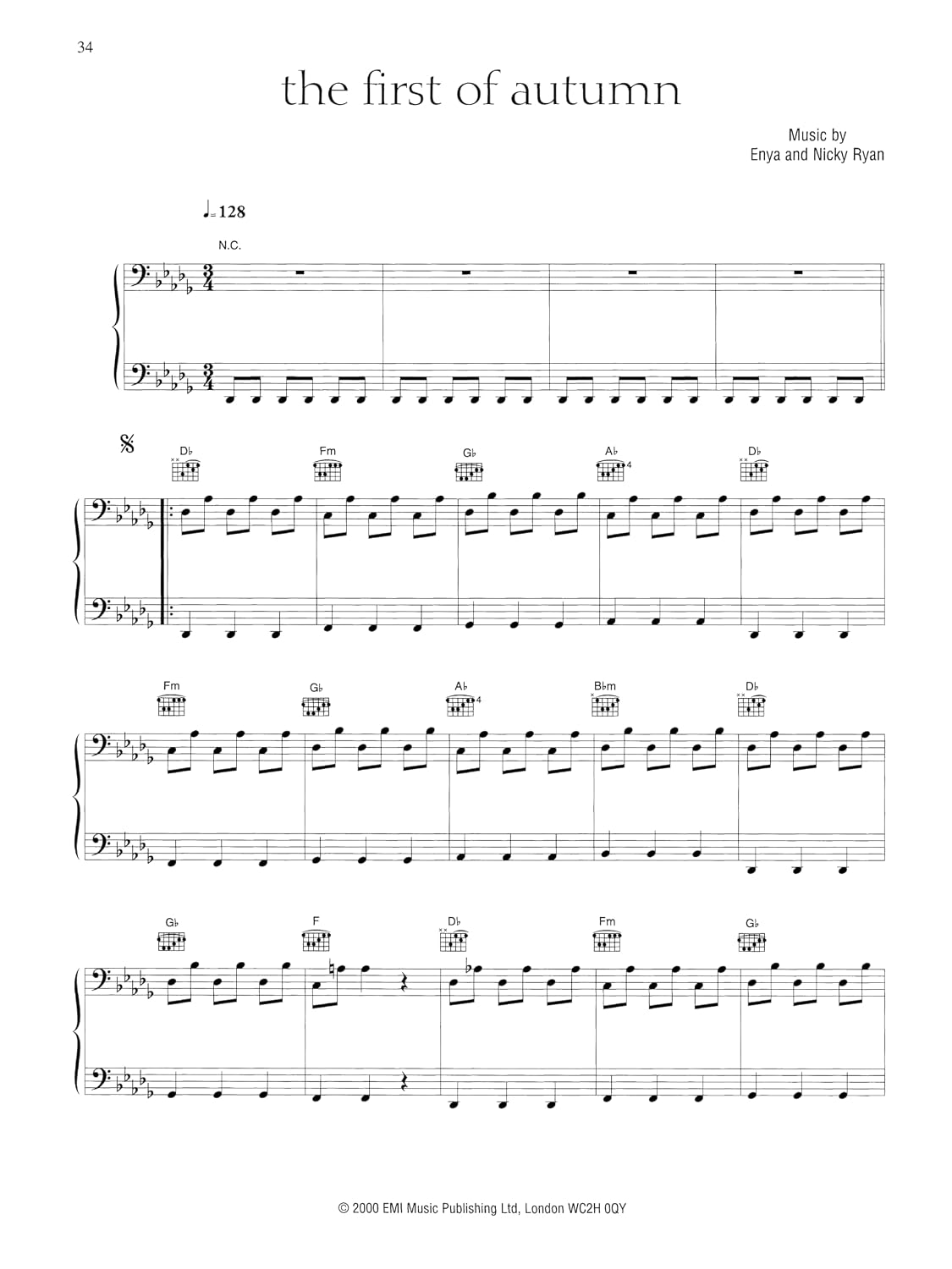 Enya - A Day Without Rain | Piano Vocal Guitar Songbook | 12 New Age and Celtic Hits | Includes Sheet Music, Lyrics