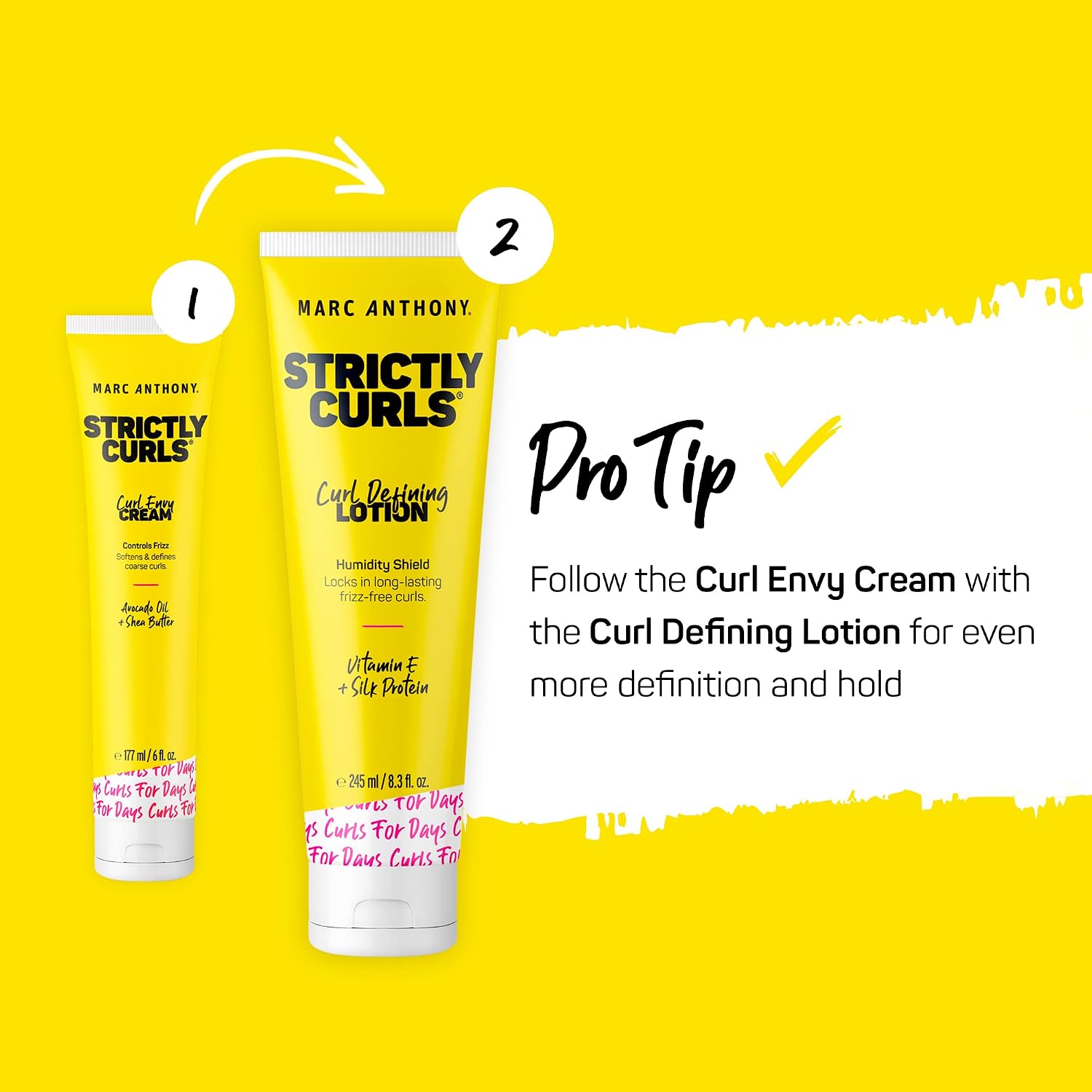 Marc Anthony Strictly Curls Defining Lotion - Light Gel - Curly & Wavy Hair