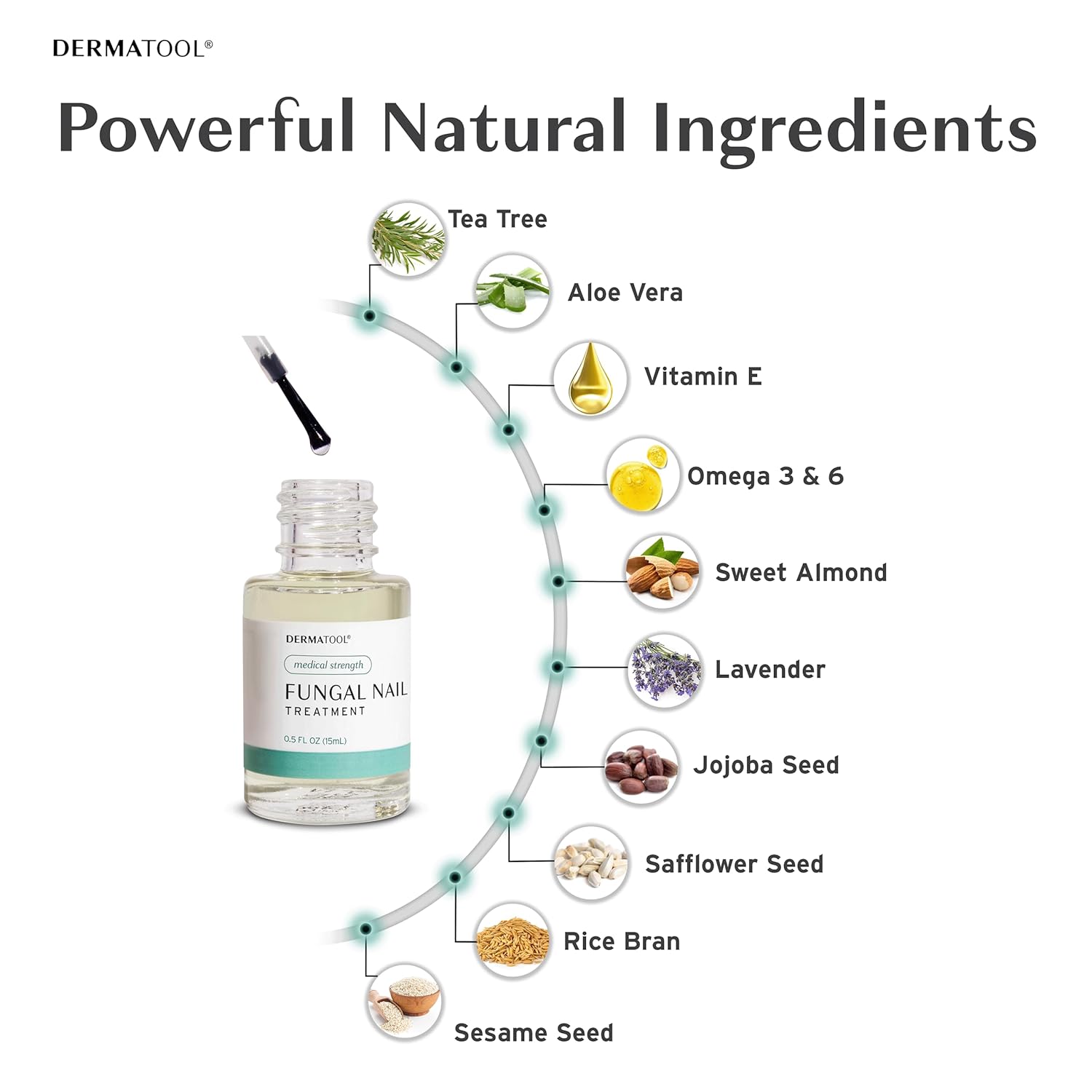 Toenail Fungus Treatment Extra Strength Antifungal Solution and Nail Fungus Treatment for Toenail - Repairs Fungal Damaged, Yellow, Thick